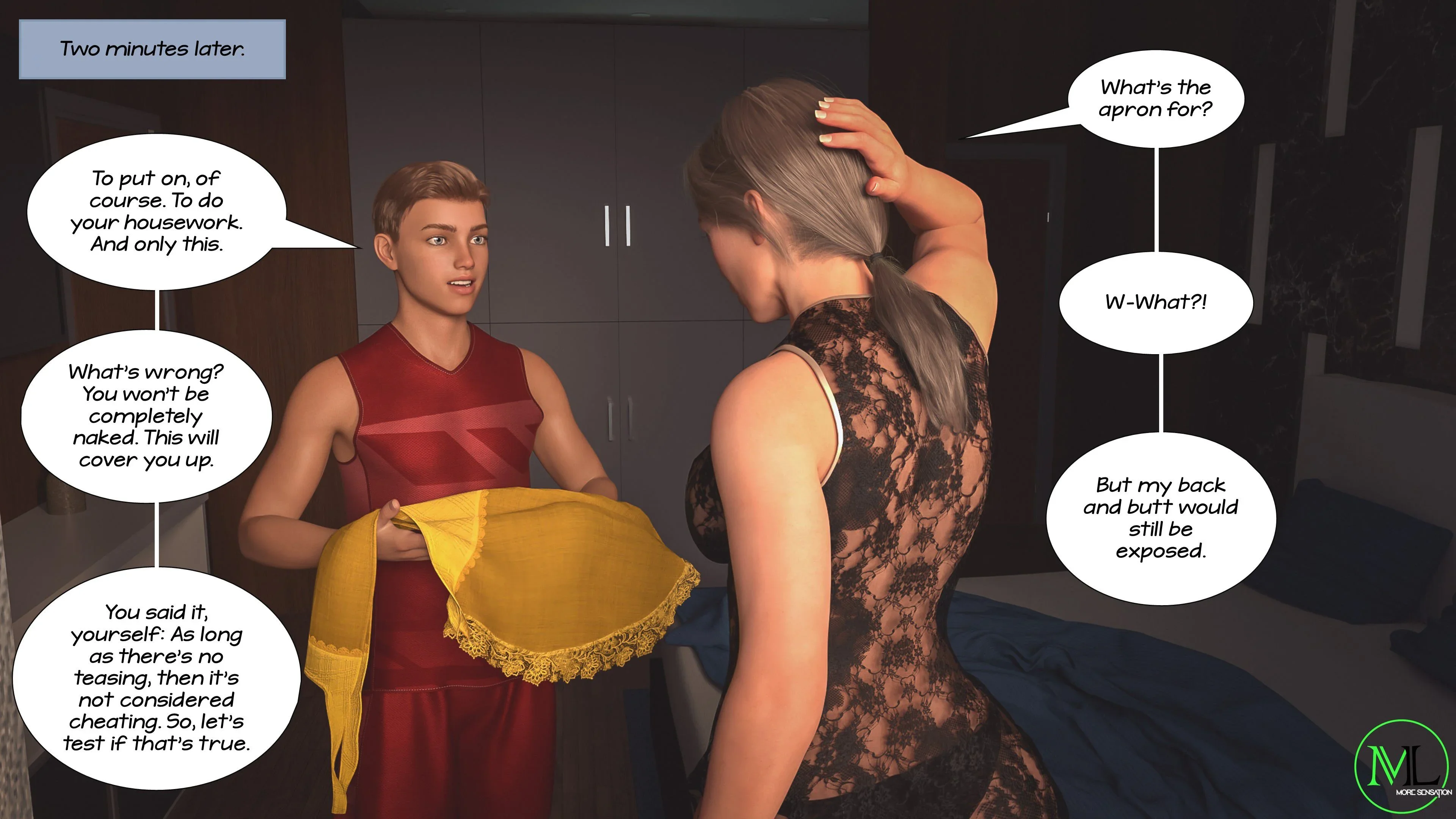 Breaking Boundaries [MandoLogica] - 4 . Breaking Boundaries - Chapter 4 - Page 8