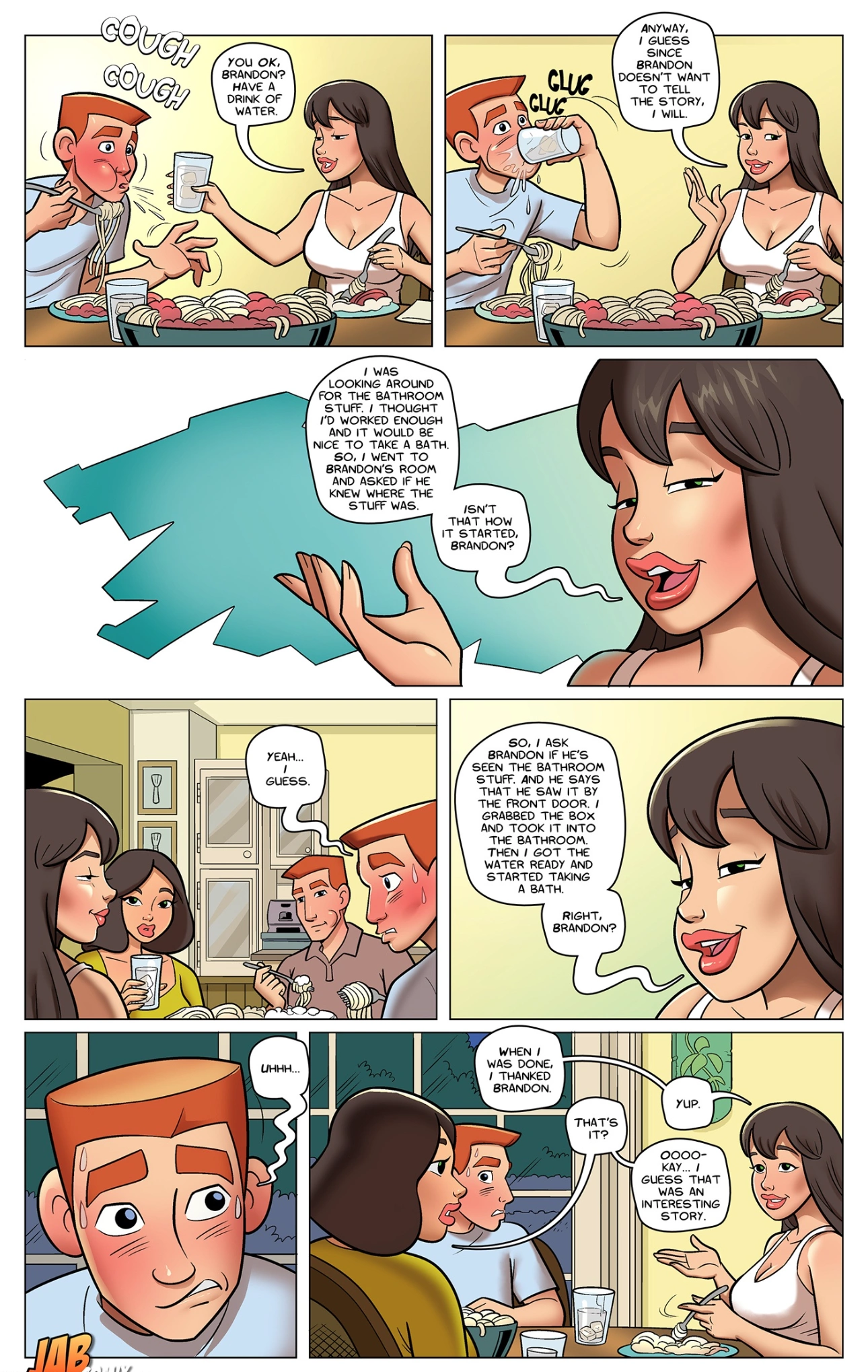 Watching My Step [JabComix] - Watching My Step 1 - Page 8