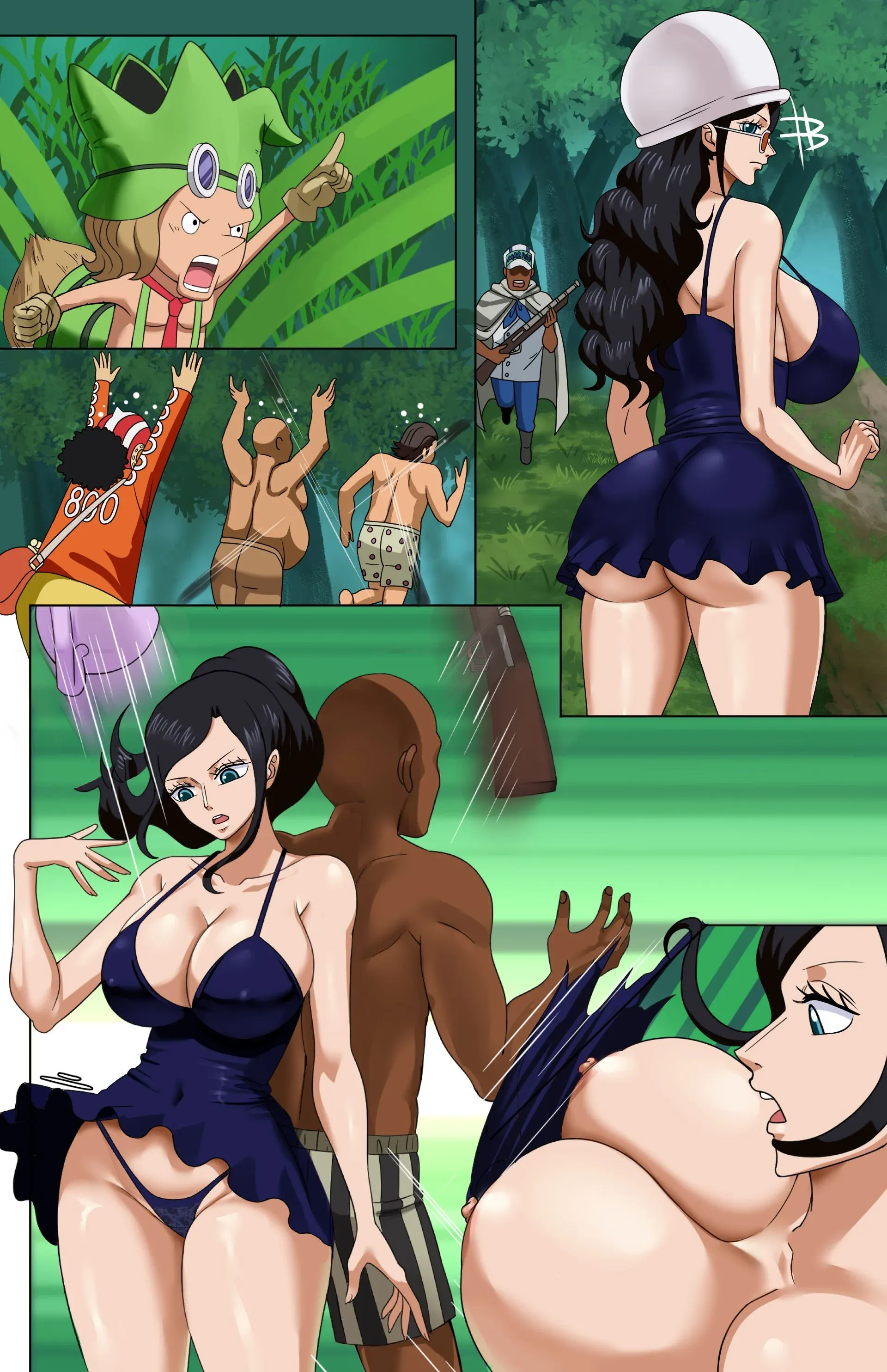Forest Mission (One Piece) - 1 . Forest Mission - Chapter 1 [Pink Pawg] - Page 25