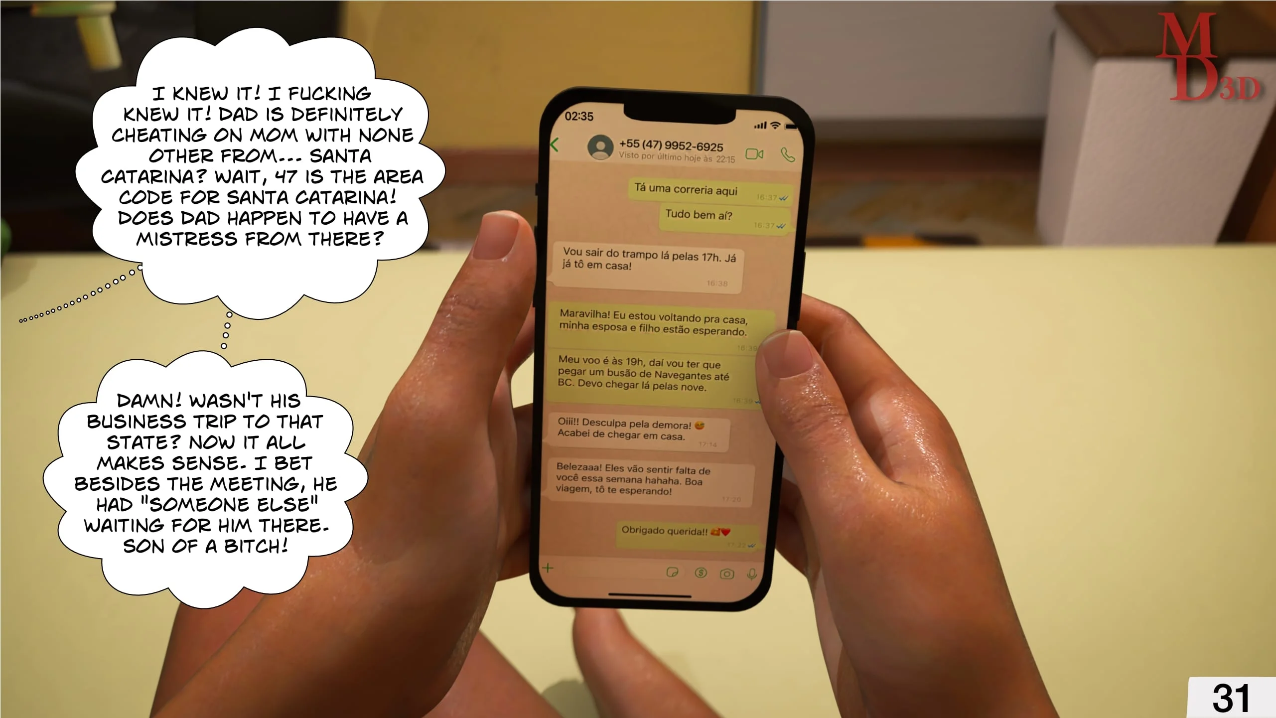 Forbidden Love [Magic Dragon 3D] - 3 . Forbidden Love - Chapter 3 - Page 32