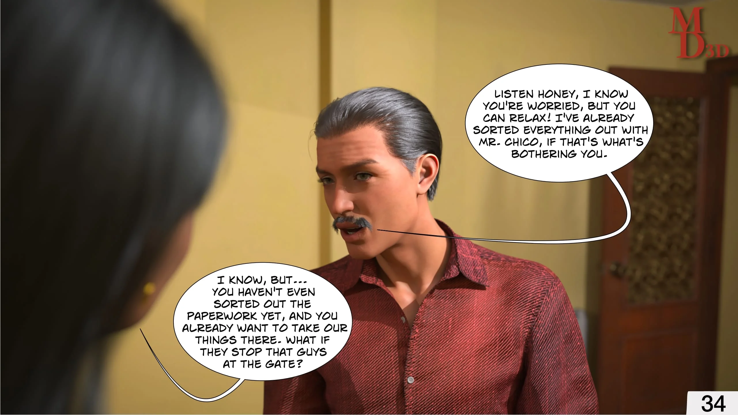 Forbidden Love [Magic Dragon 3D] - 3 . Forbidden Love - Chapter 3 - Page 35