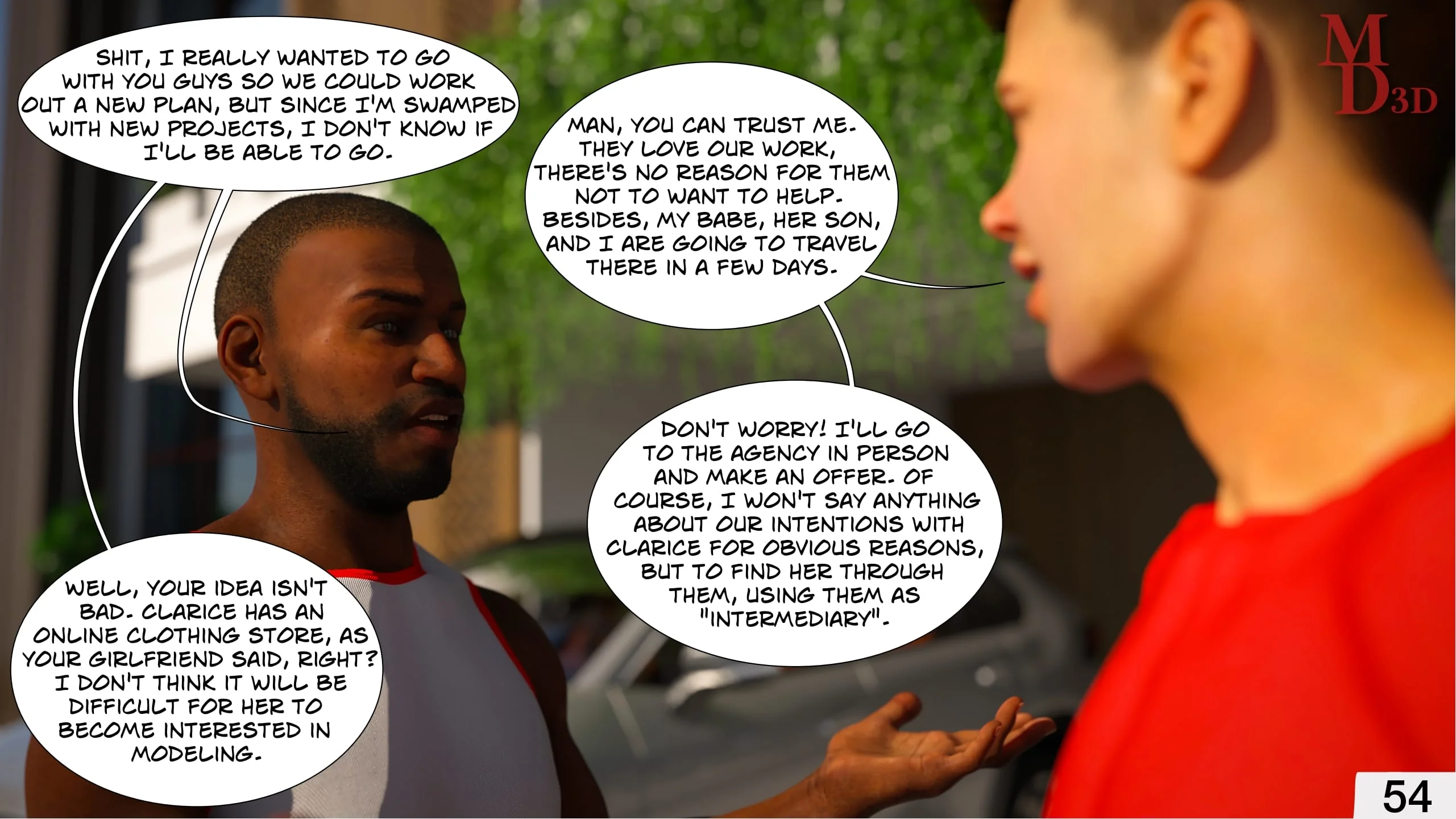 Forbidden Love [Magic Dragon 3D] - 3 . Forbidden Love - Chapter 3 - Page 55