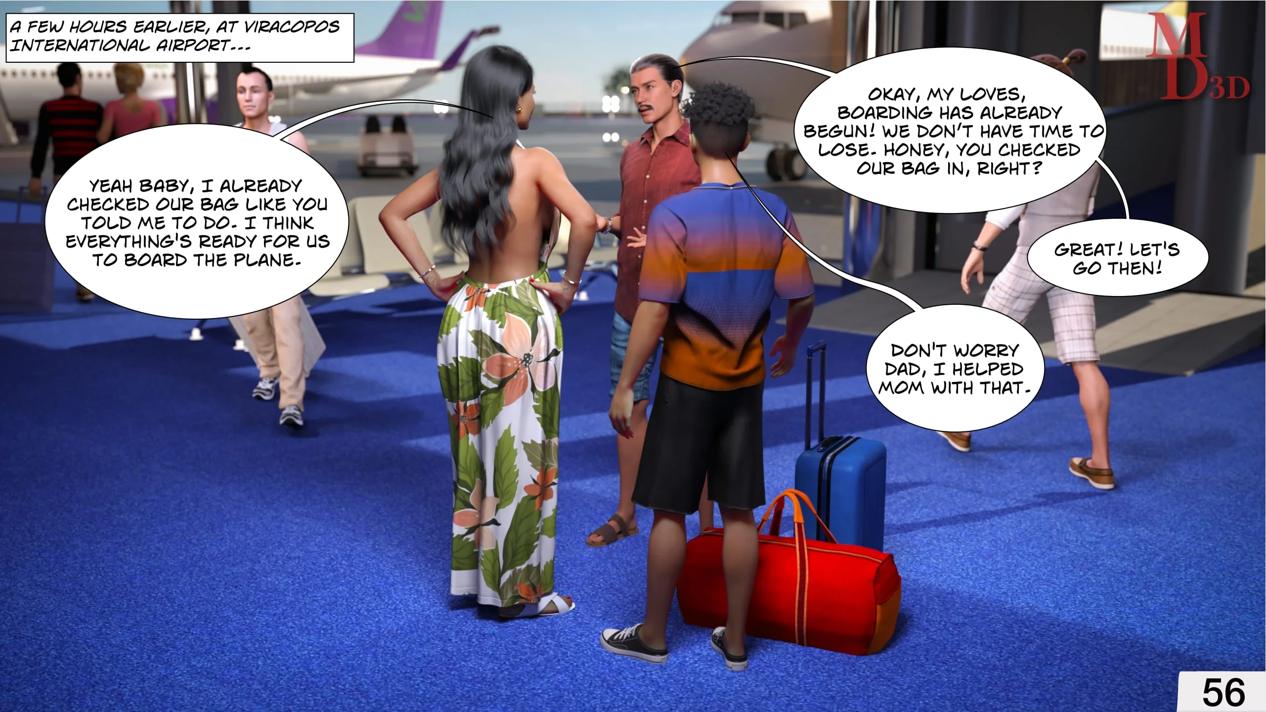 Forbidden Love [Magic Dragon 3D] - 3 . Forbidden Love - Chapter 3 - Page 57