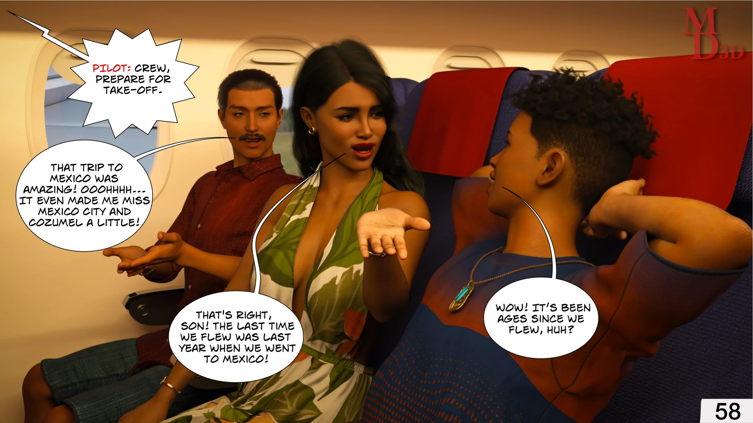 Forbidden Love [Magic Dragon 3D] - 3 . Forbidden Love - Chapter 3 - Page 59