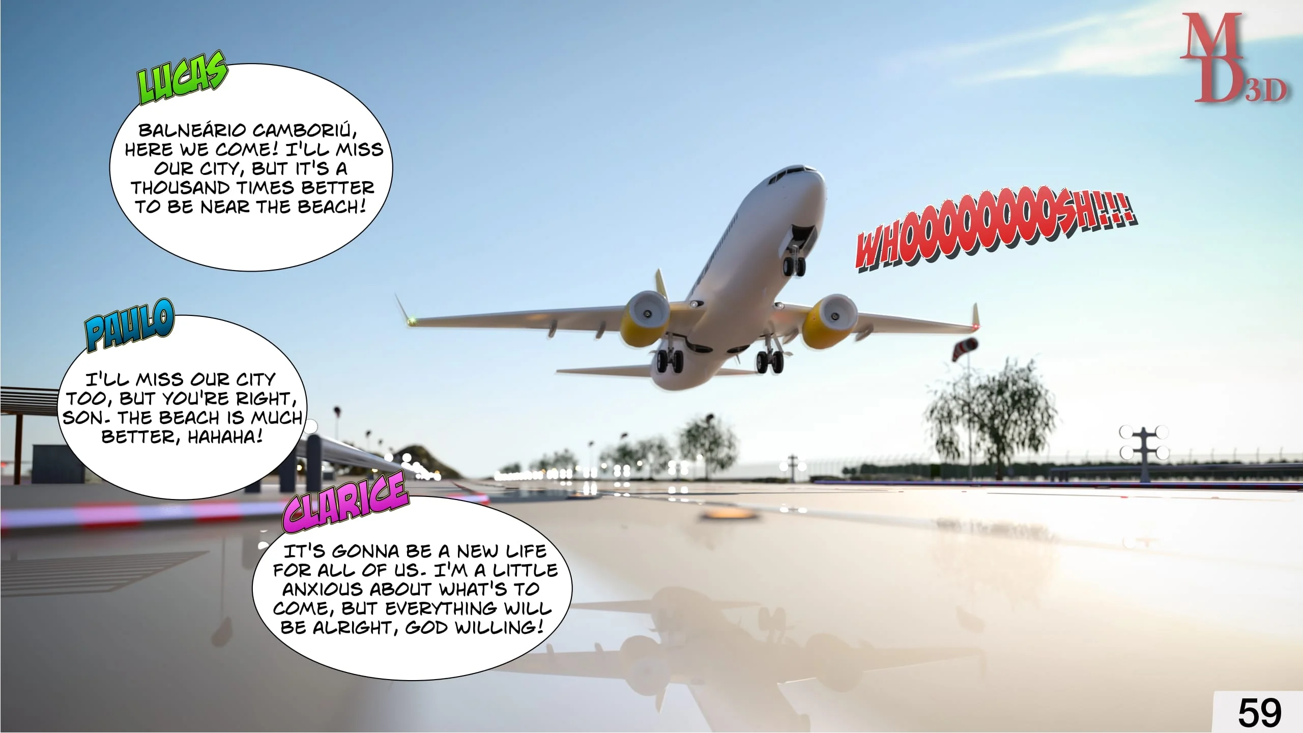 Forbidden Love [Magic Dragon 3D] - 3 . Forbidden Love - Chapter 3 - Page 60
