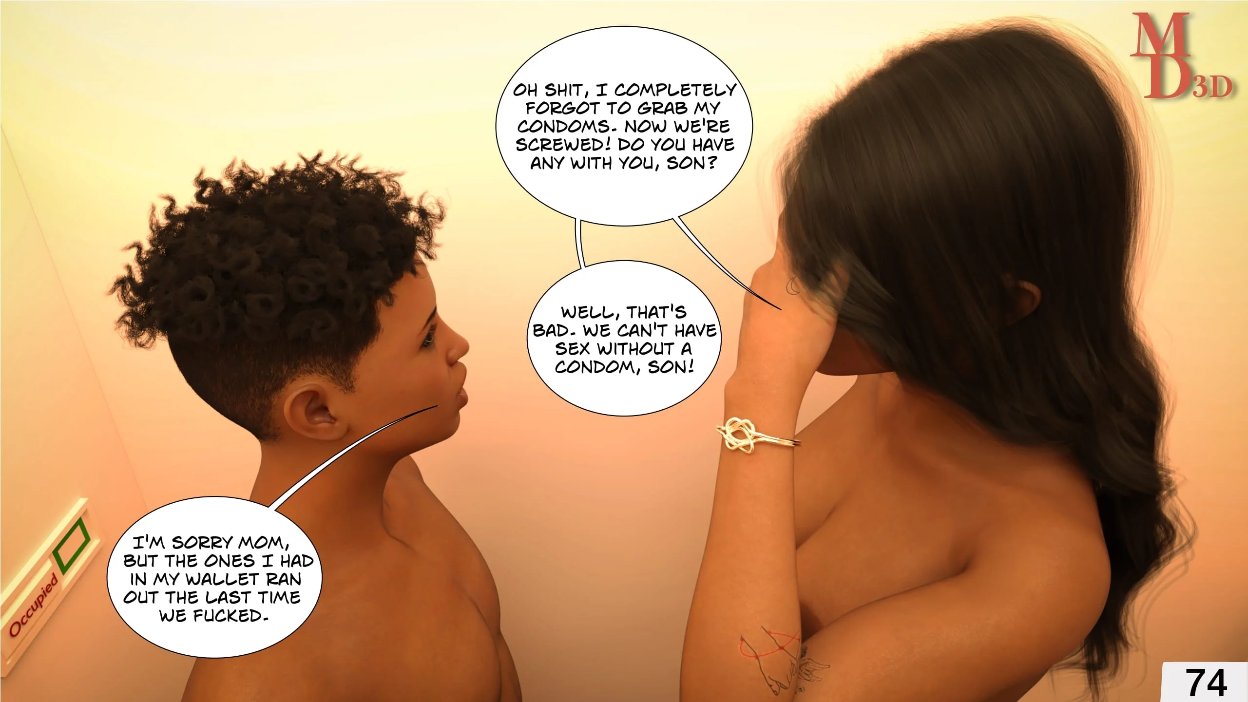 Forbidden Love [Magic Dragon 3D] - 3 . Forbidden Love - Chapter 3 - Page 75