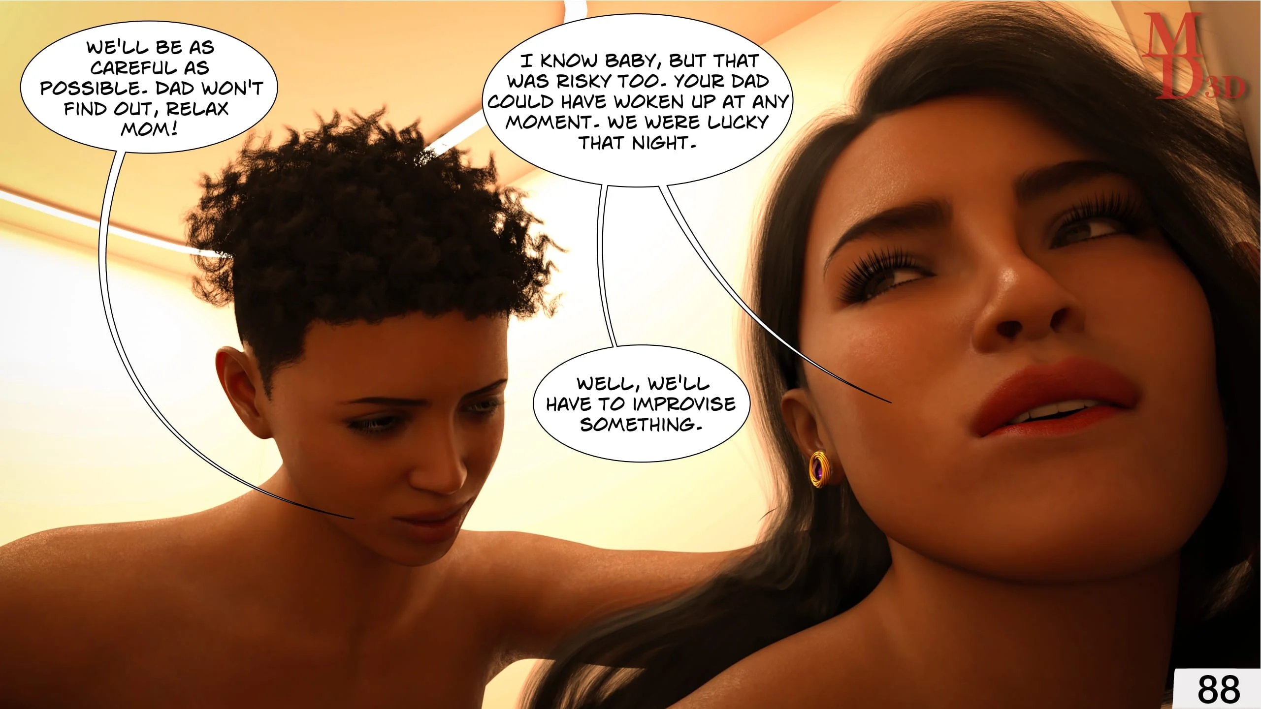 Forbidden Love [Magic Dragon 3D] - 3 . Forbidden Love - Chapter 3 - Page 89