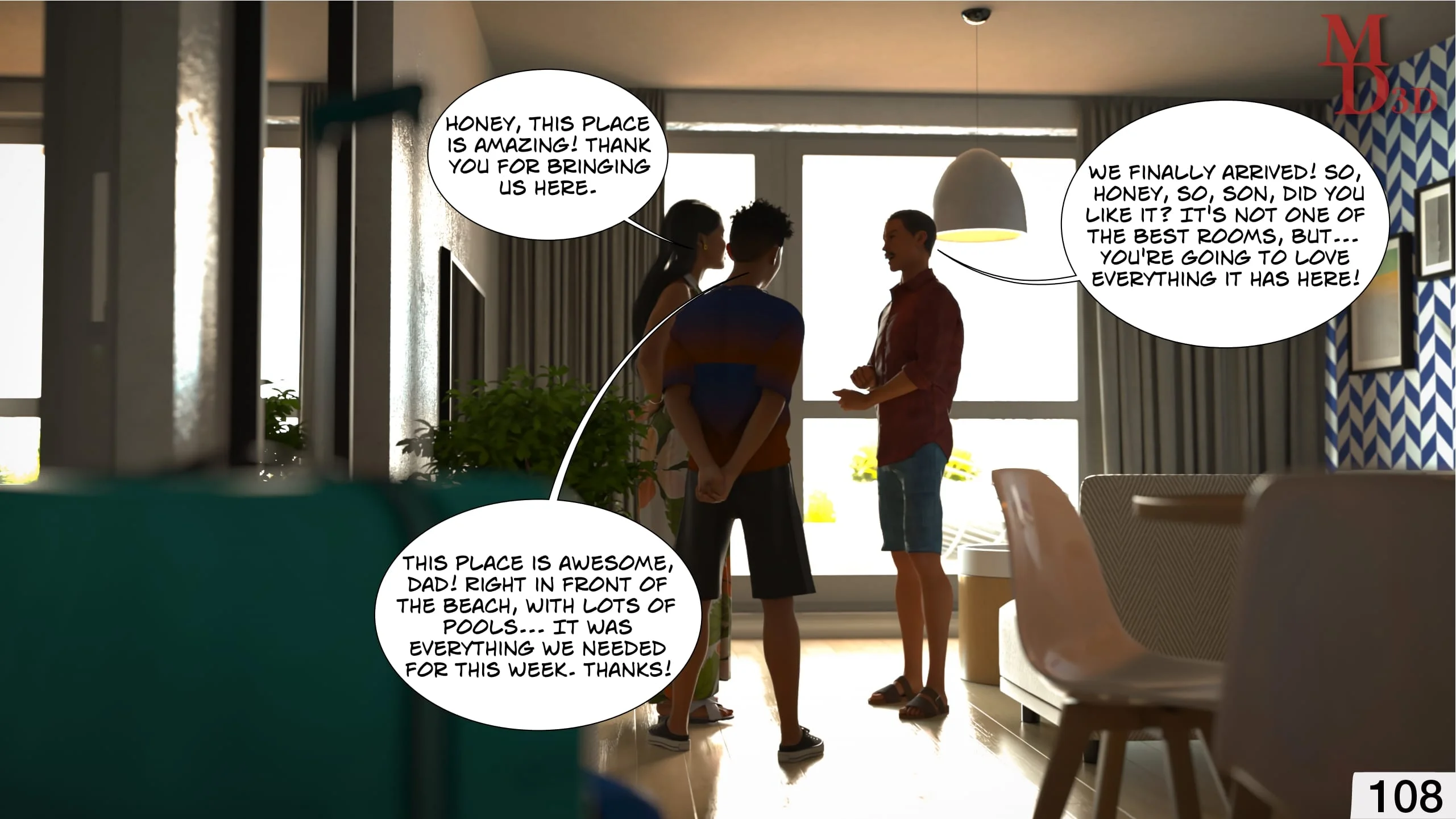 Forbidden Love [Magic Dragon 3D] - 3 . Forbidden Love - Chapter 3 - Page 109