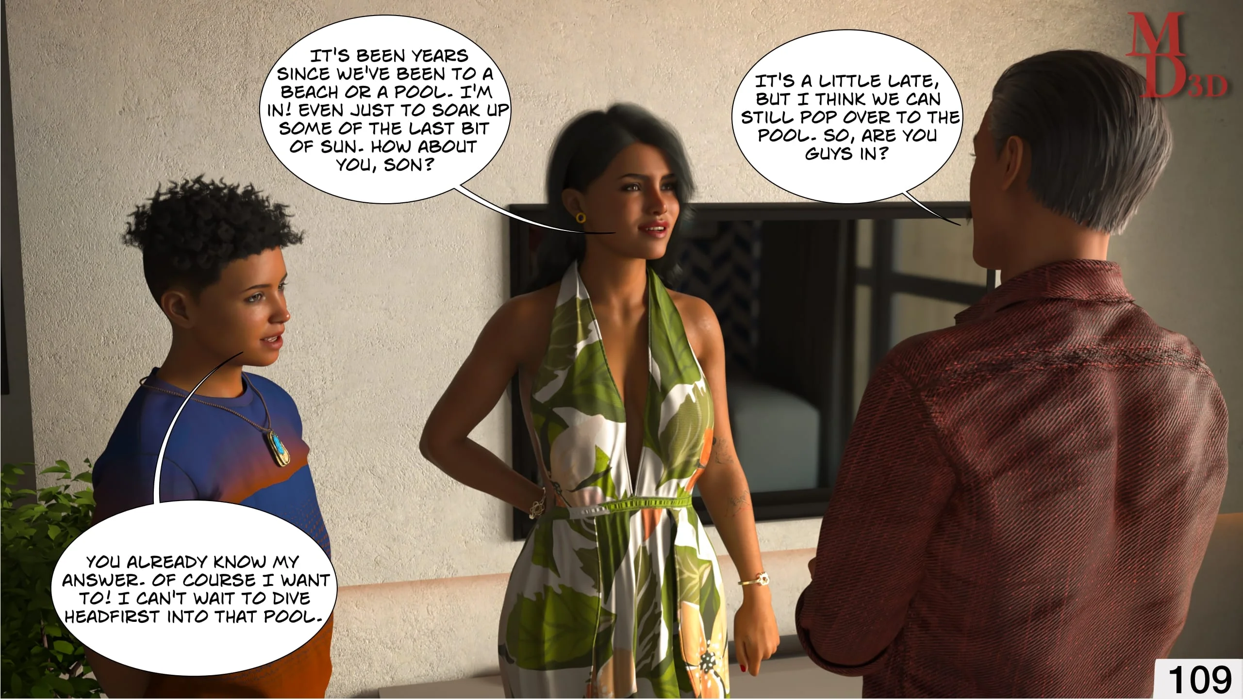 Forbidden Love [Magic Dragon 3D] - 3 . Forbidden Love - Chapter 3 - Page 110