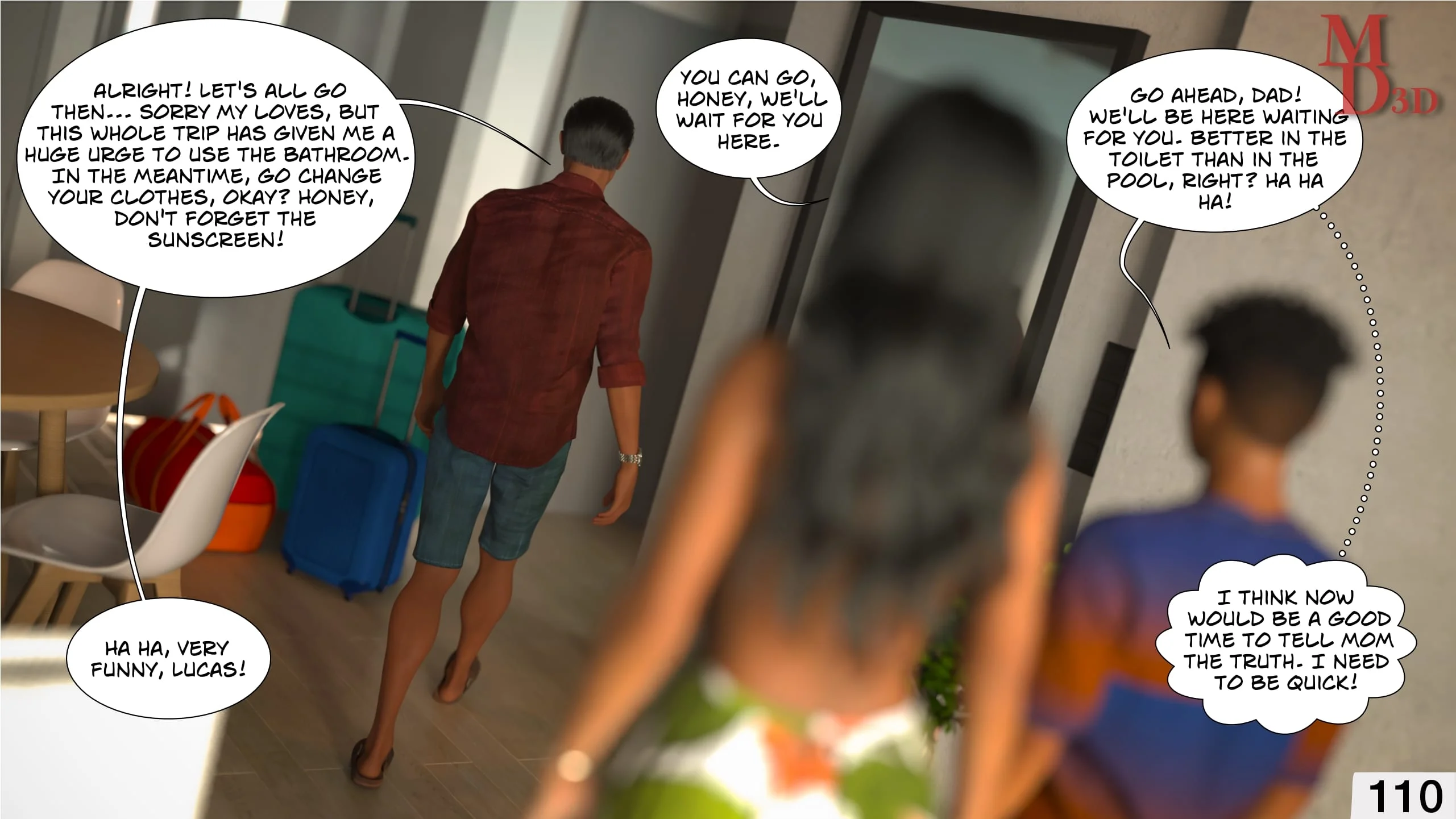 Forbidden Love [Magic Dragon 3D] - 3 . Forbidden Love - Chapter 3 - Page 111
