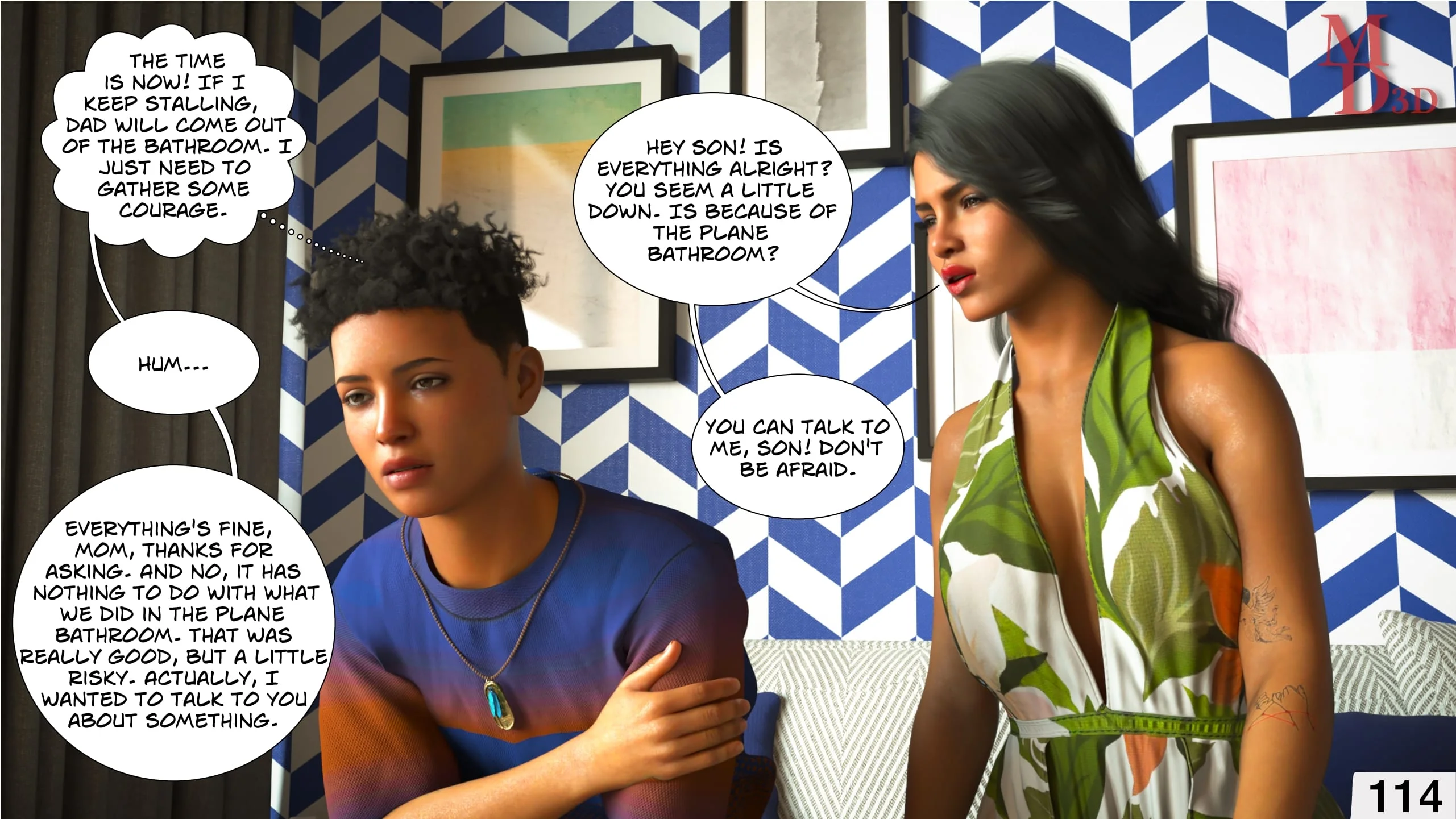 Forbidden Love [Magic Dragon 3D] - 3 . Forbidden Love - Chapter 3 - Page 115