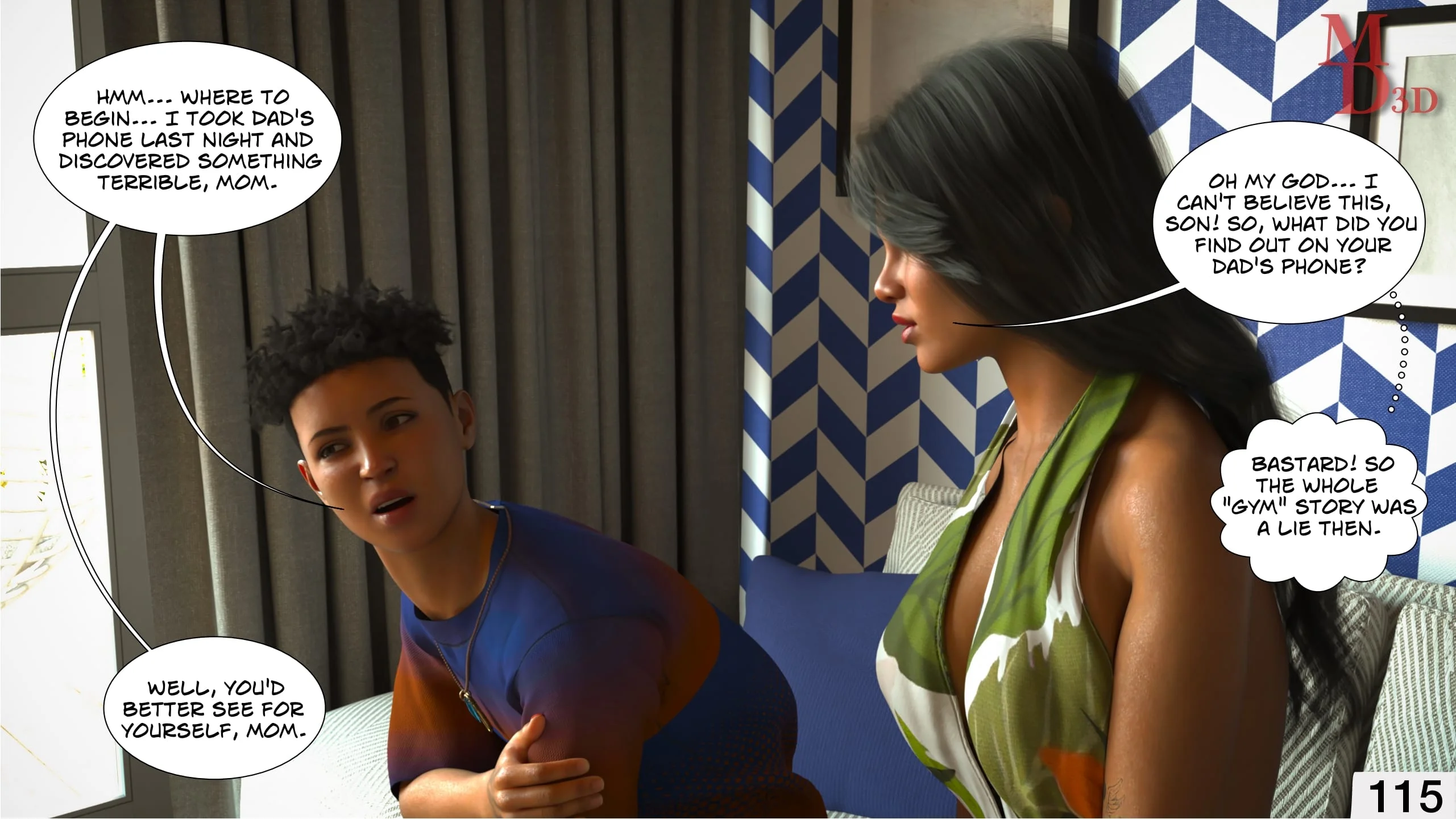 Forbidden Love [Magic Dragon 3D] - 3 . Forbidden Love - Chapter 3 - Page 116