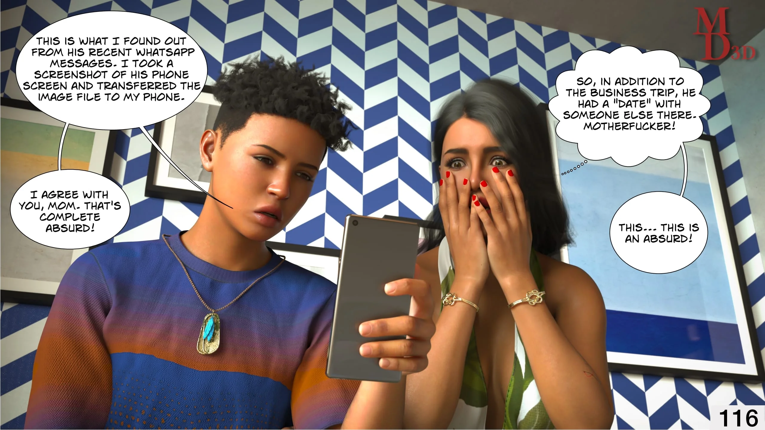 Forbidden Love [Magic Dragon 3D] - 3 . Forbidden Love - Chapter 3 - Page 117