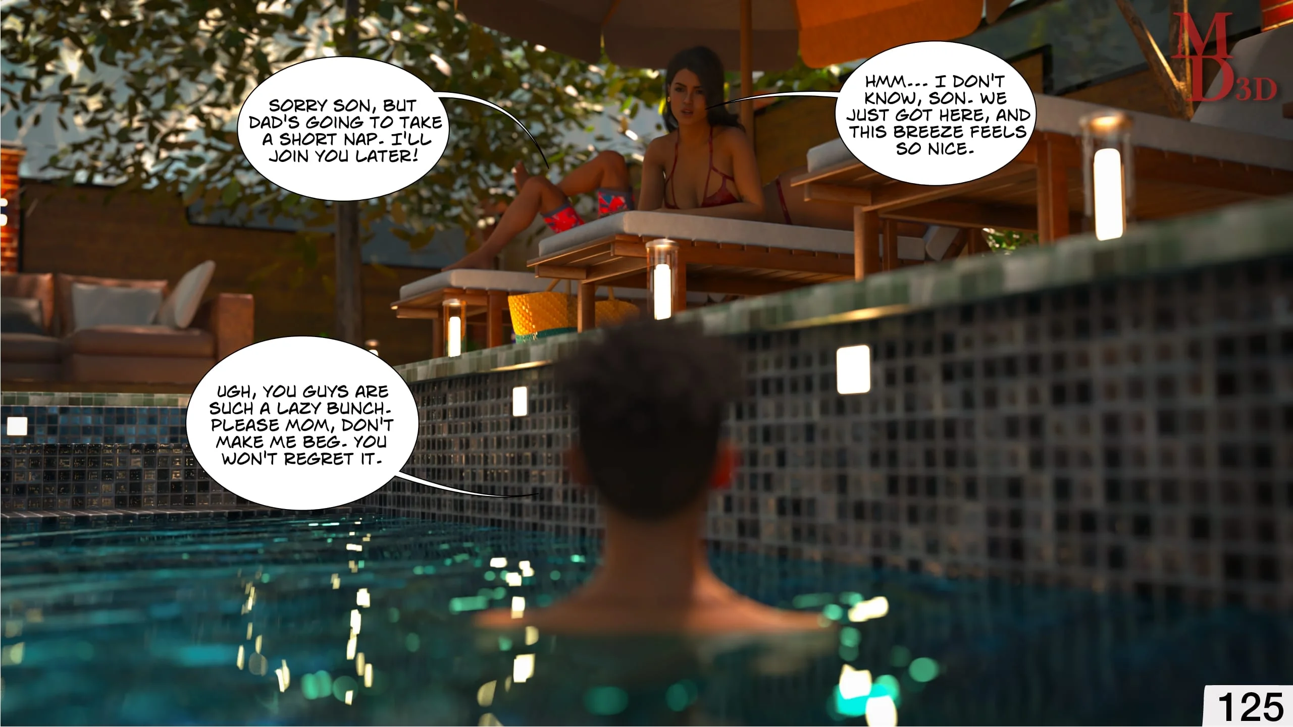 Forbidden Love [Magic Dragon 3D] - 3 . Forbidden Love - Chapter 3 - Page 126