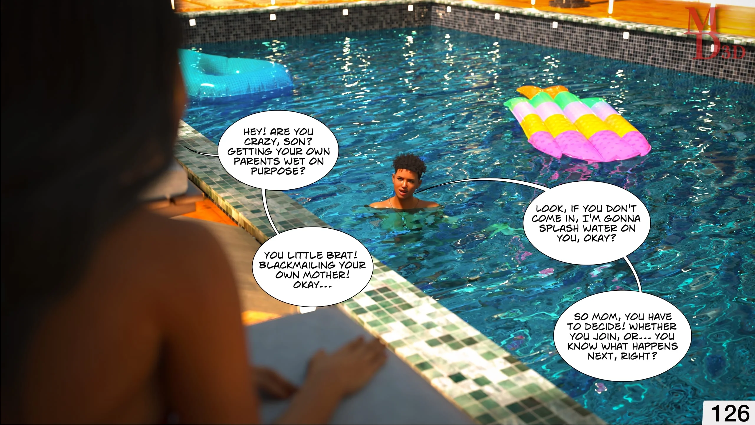 Forbidden Love [Magic Dragon 3D] - 3 . Forbidden Love - Chapter 3 - Page 127