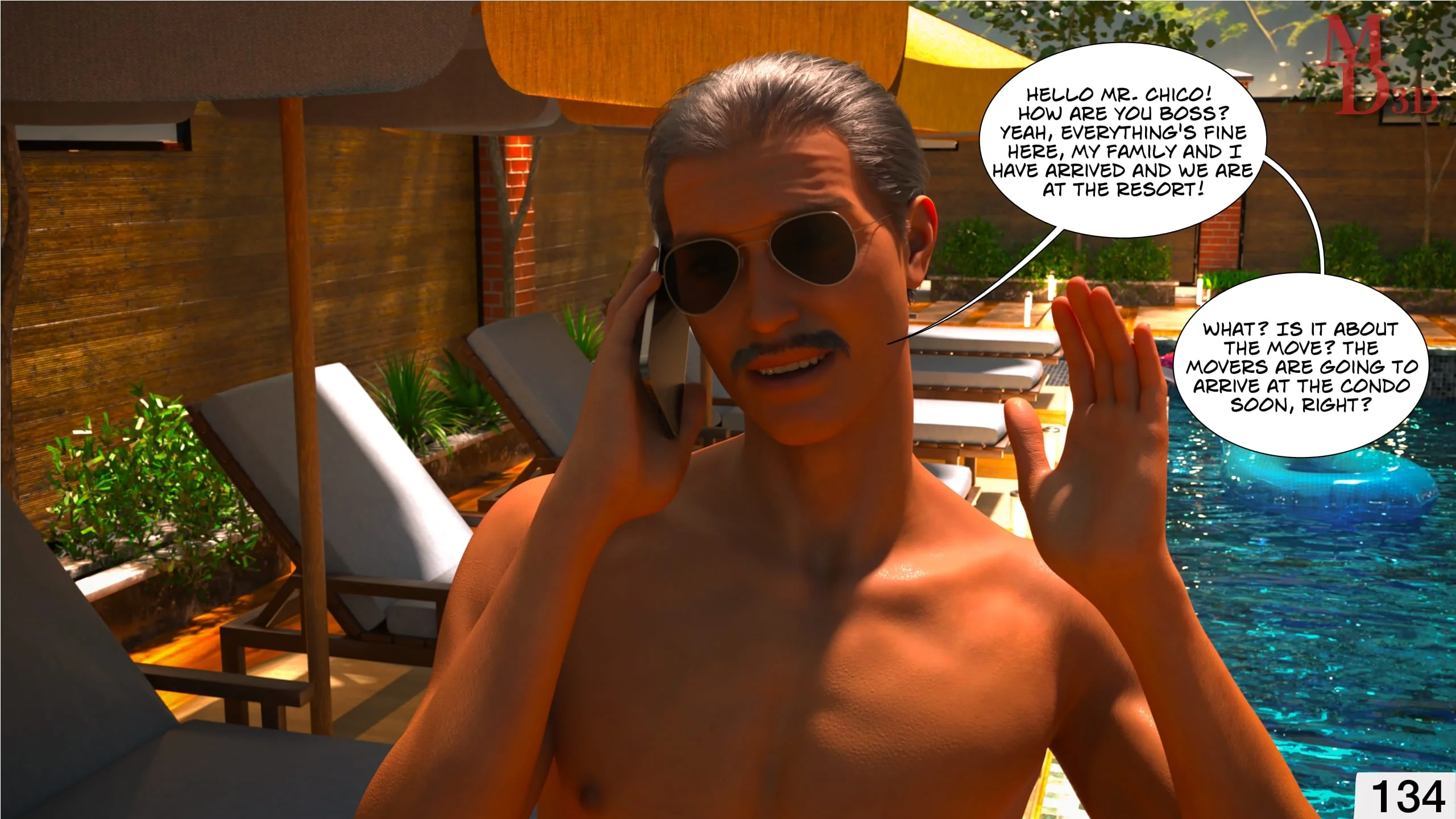 Forbidden Love [Magic Dragon 3D] - 3 . Forbidden Love - Chapter 3 - Page 135