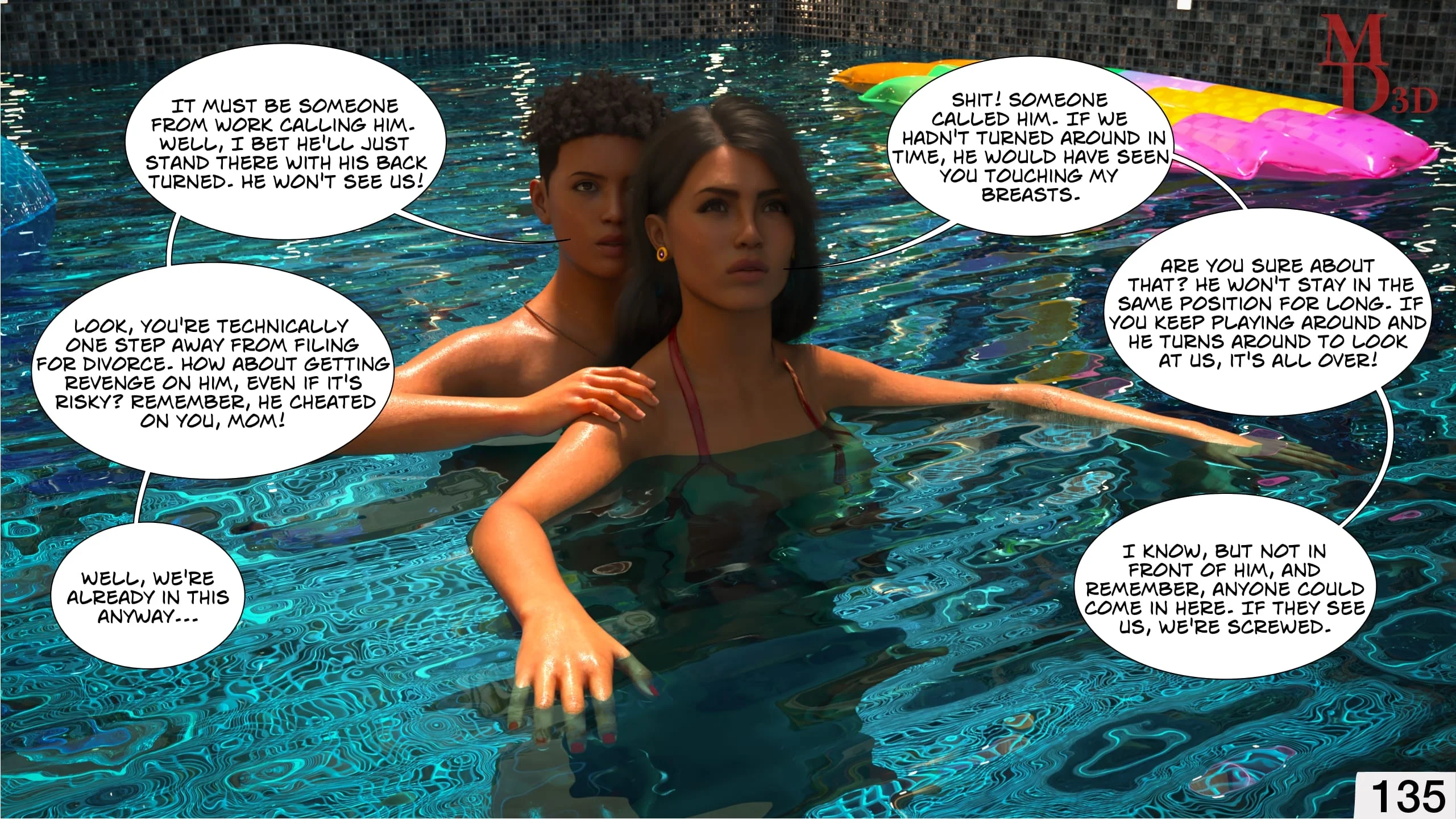 Forbidden Love [Magic Dragon 3D] - 3 . Forbidden Love - Chapter 3 - Page 136