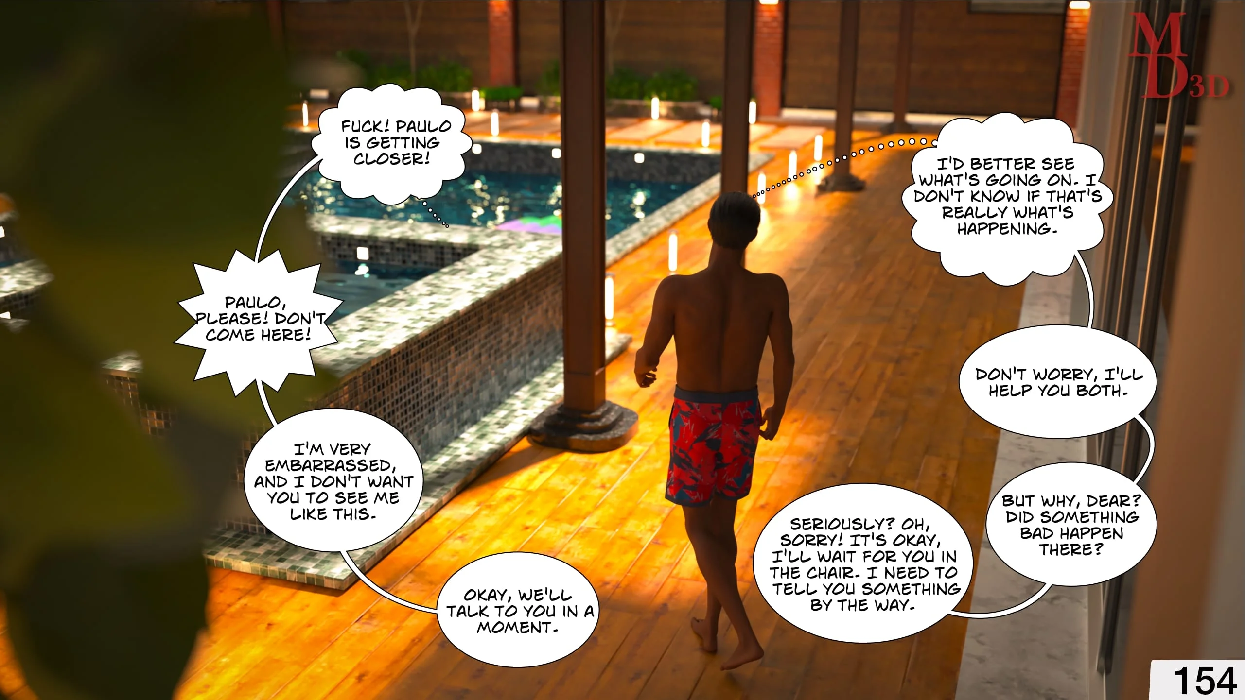 Forbidden Love [Magic Dragon 3D] - 3 . Forbidden Love - Chapter 3 - Page 155