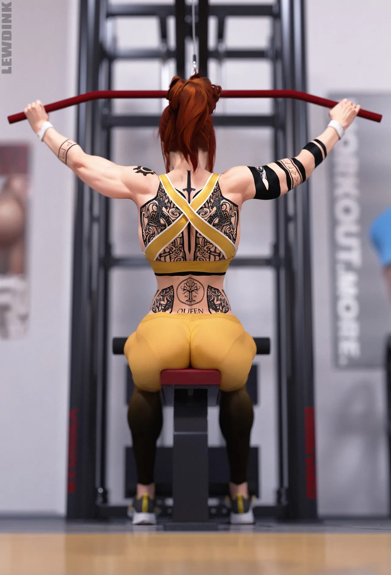 OverWhore: Brigitte – Gym Slut [Lewdink] - OverWhore: Brigitte - Gym Slut - Page 4