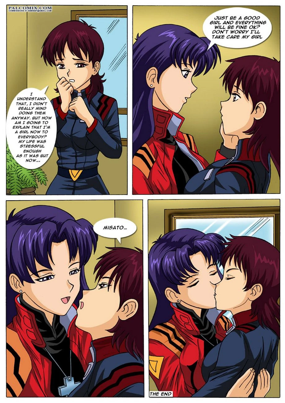 Misato’s New Girlfriend (Neon Genesis Evangelion) [Palcomix] - 1 . Misato's New Girlfriend - (Neon Genesis Evangelion) [Palcomix] - Page 15