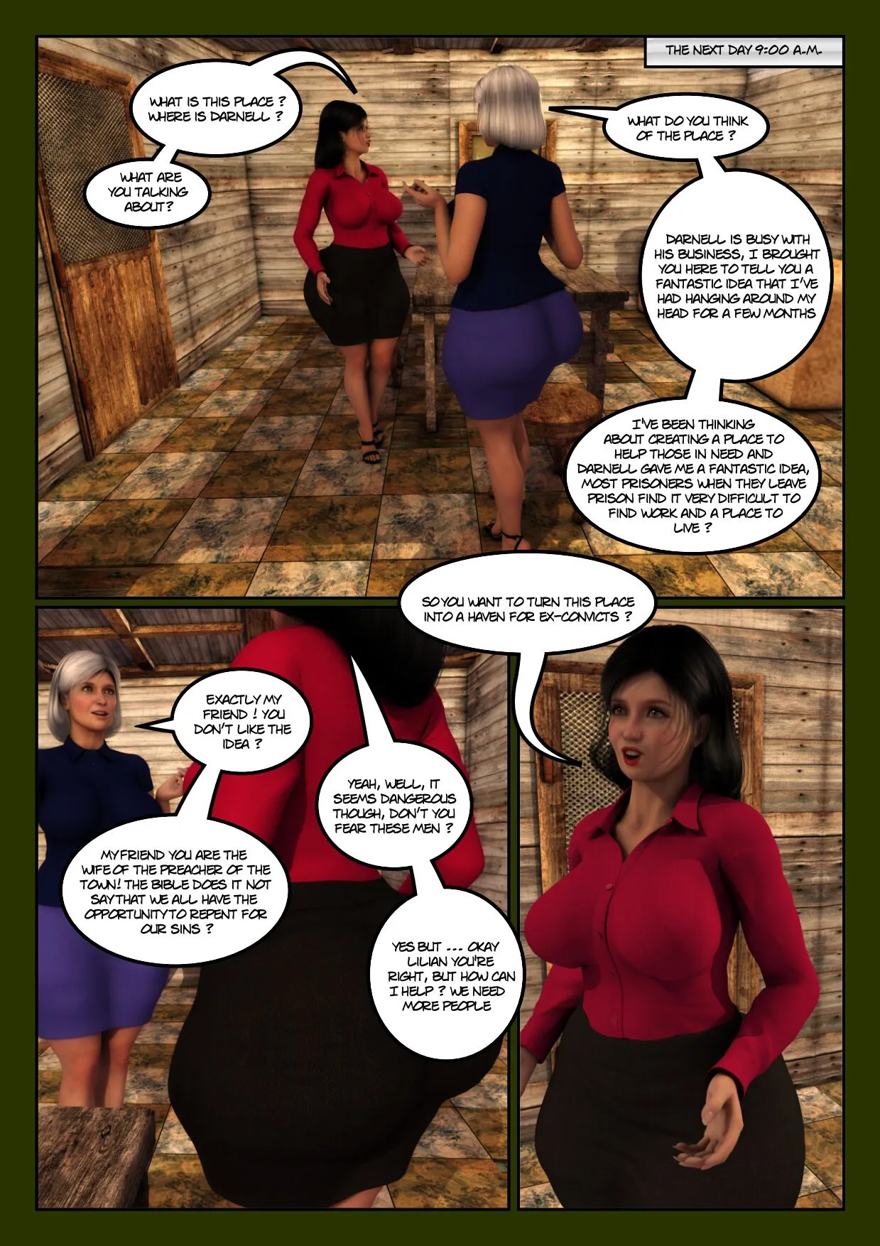 The Preacher’s Wife [Moiarte3D] - 2 . The Preacher's Wife - Chapter 2 - Page 7