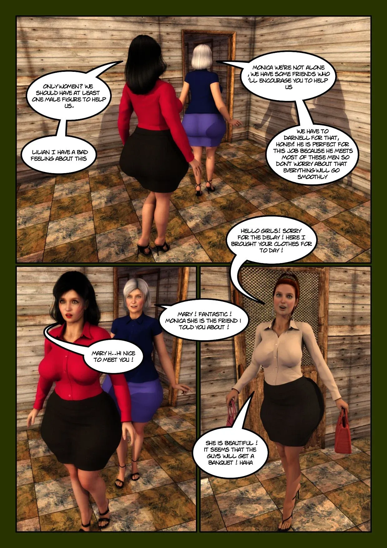 The Preacher’s Wife [Moiarte3D] - 2 . The Preacher's Wife - Chapter 2 - Page 8