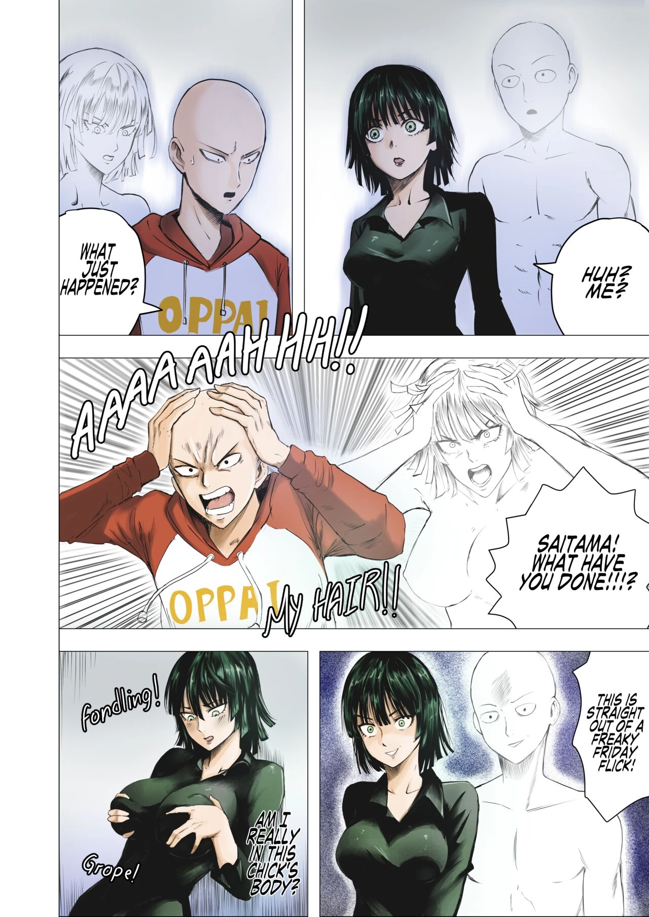 It’s Fubuki Tai-me! (One Punch Man) [TSFSingularity] - It’s Fubuki Tai-me! - Page 4