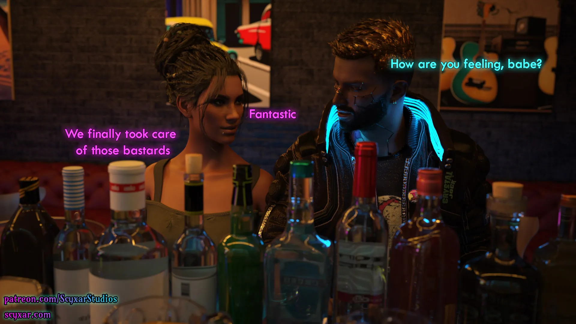 Once You Go Black, You Never Go Back (Cyberpunk) - 1 . Once You Go Black, You Never Go Back - Chapter 1 [Scyxar Studios] - Page 5