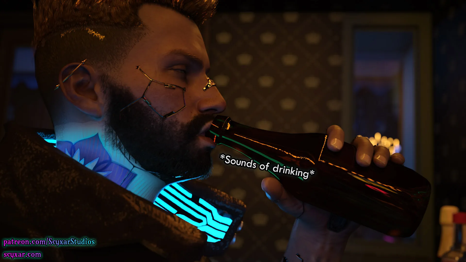 Once You Go Black, You Never Go Back (Cyberpunk) - 1 . Once You Go Black, You Never Go Back - Chapter 1 [Scyxar Studios] - Page 7