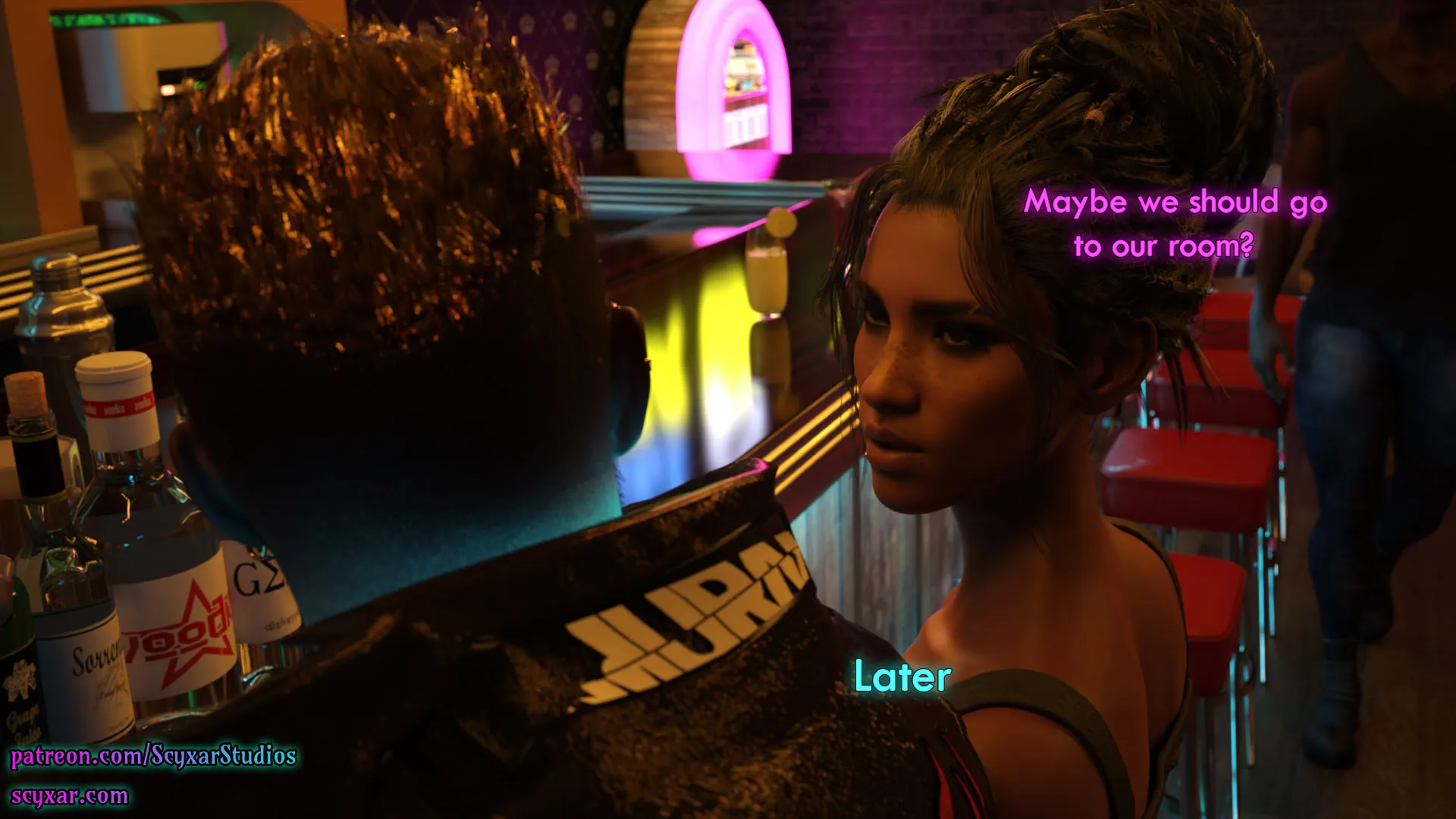 Once You Go Black, You Never Go Back (Cyberpunk) - 1 . Once You Go Black, You Never Go Back - Chapter 1 [Scyxar Studios] - Page 12