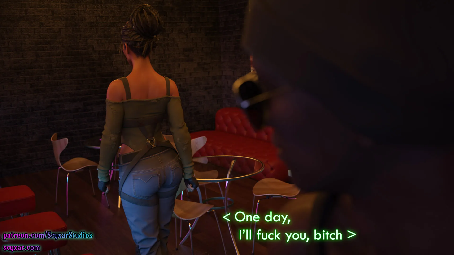 Once You Go Black, You Never Go Back (Cyberpunk) - 1 . Once You Go Black, You Never Go Back - Chapter 1 [Scyxar Studios] - Page 28