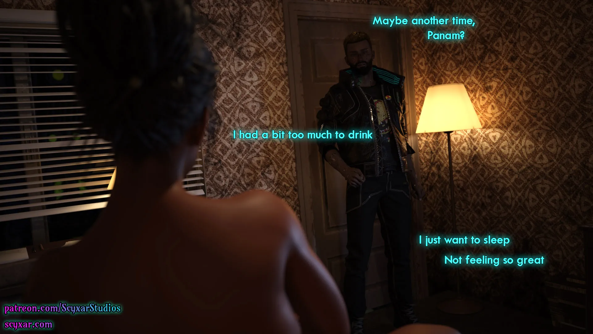 Once You Go Black, You Never Go Back (Cyberpunk) - 1 . Once You Go Black, You Never Go Back - Chapter 1 [Scyxar Studios] - Page 32