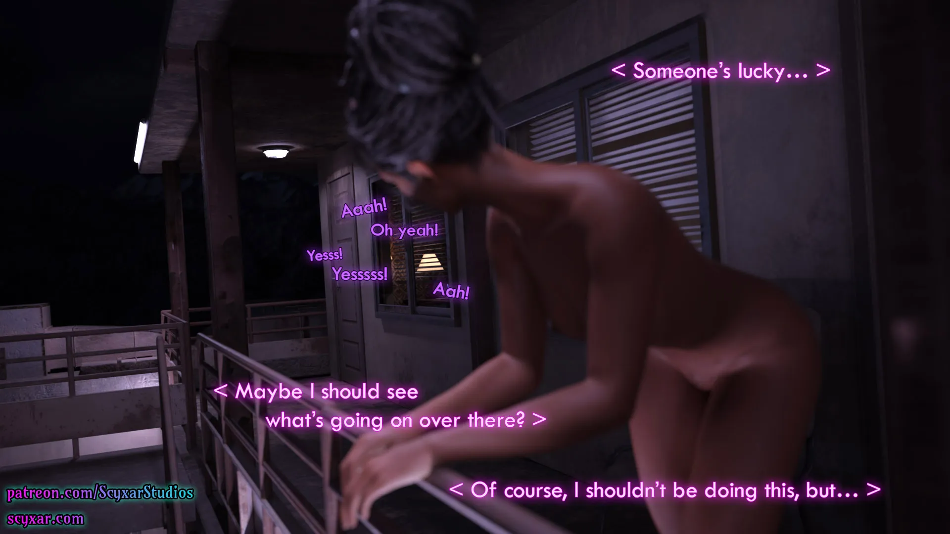 Once You Go Black, You Never Go Back (Cyberpunk) - 1 . Once You Go Black, You Never Go Back - Chapter 1 [Scyxar Studios] - Page 59