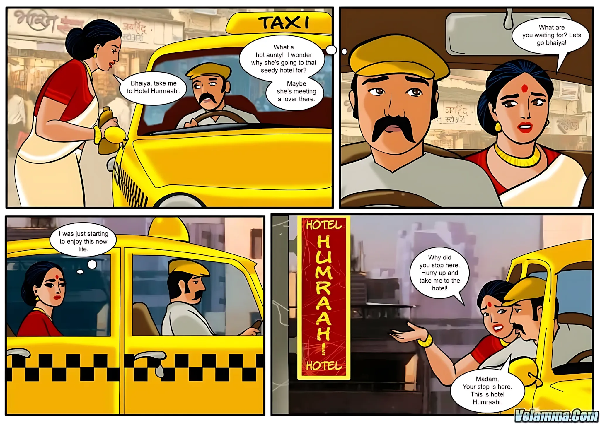 Velamma All Episodes Comics - 14 . Velamma - Episode 14 - Falling Prey - Page 7