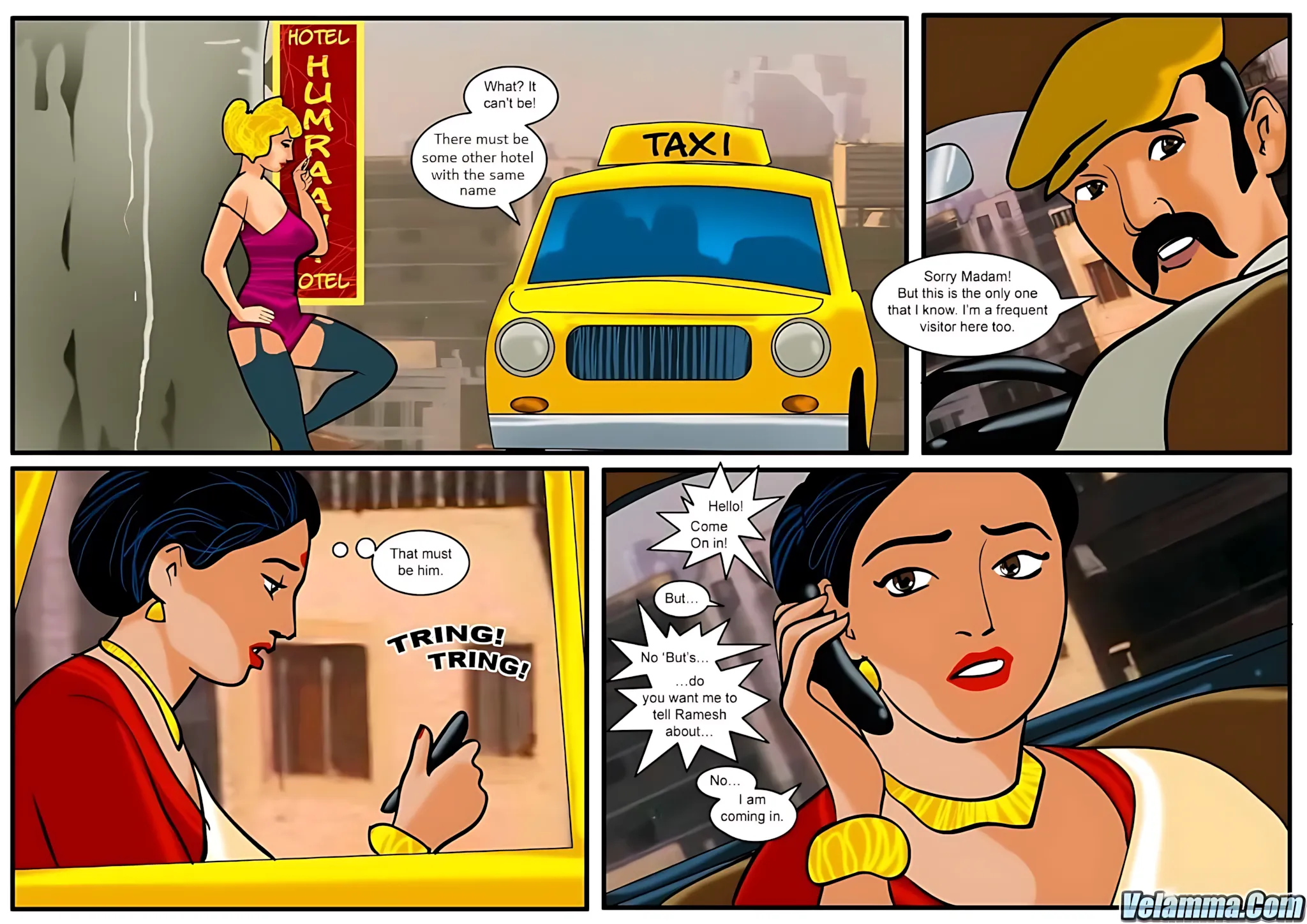 Velamma All Episodes Comics - 14 . Velamma - Episode 14 - Falling Prey - Page 8