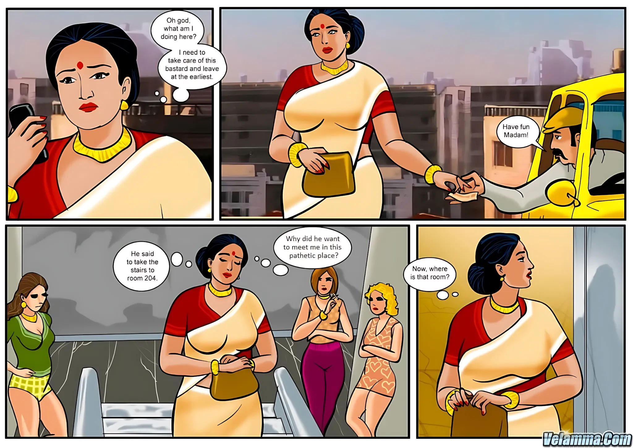 Velamma All Episodes Comics - 14 . Velamma - Episode 14 - Falling Prey - Page 9