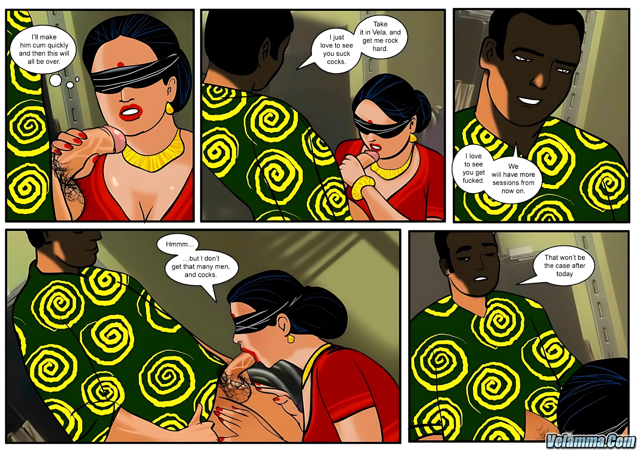 Velamma All Episodes Comics - 14 . Velamma - Episode 14 - Falling Prey - Page 15
