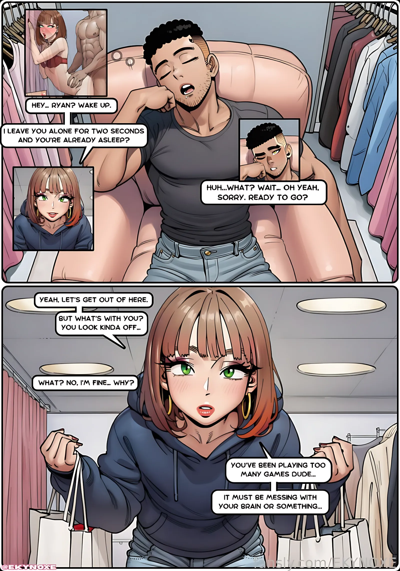 Fake Girlfriend [AI Gen] - 3. Fake Girlfriend 3 - Page 21