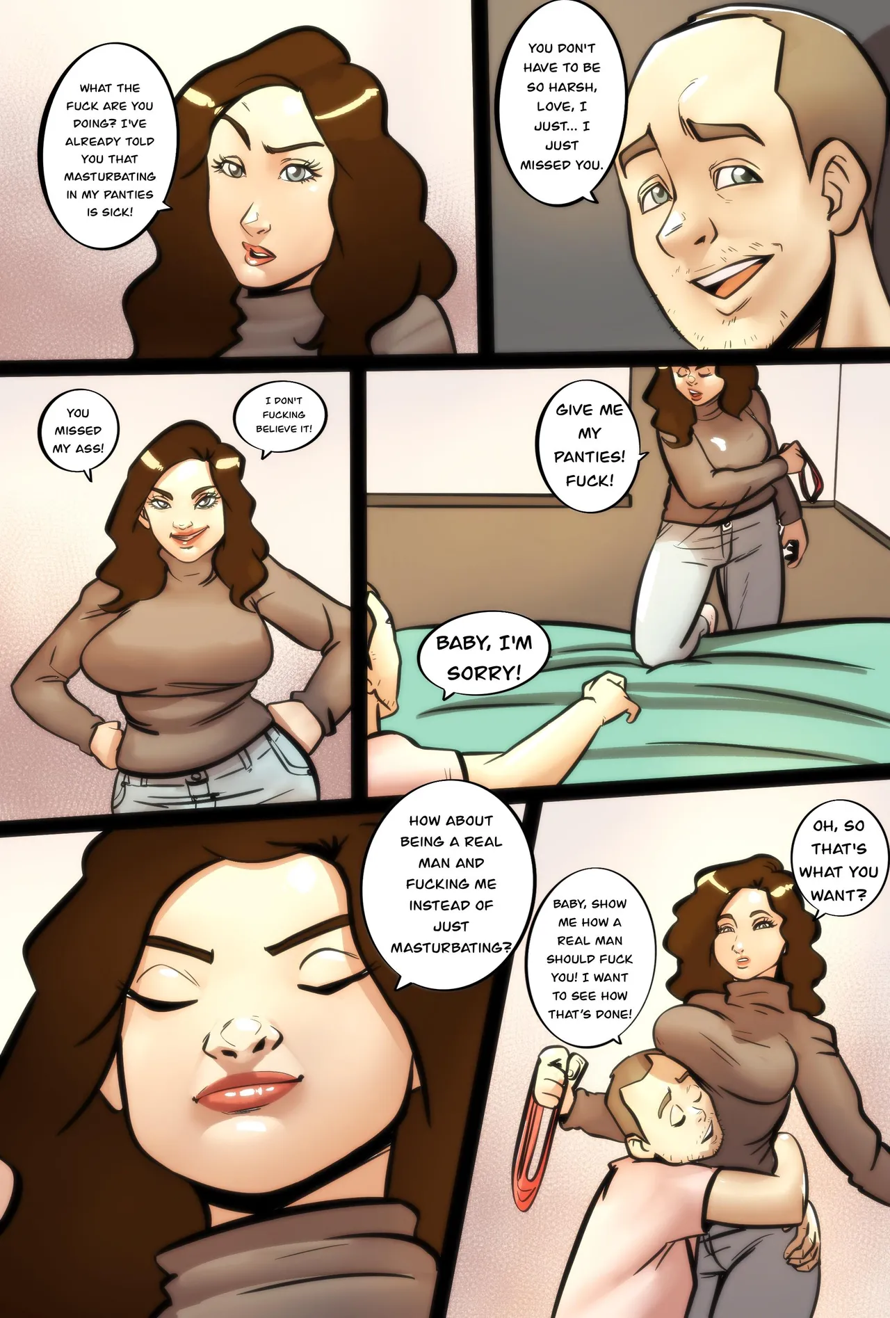 A Real Man For My Wife [Illustravitor] - 1. A Real Man For My Wife - Page 4