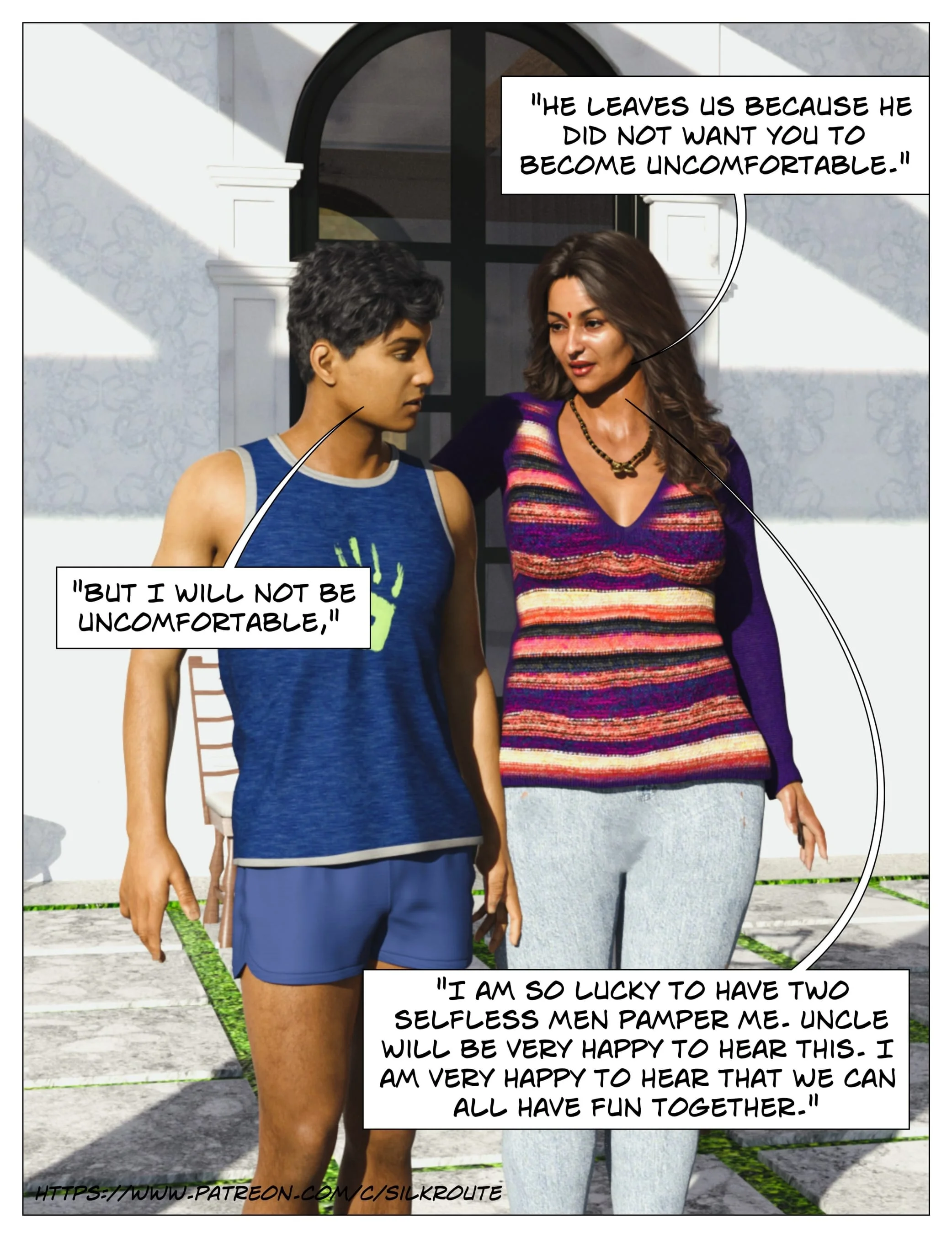Aunty And Uncle [Ira Raman] - 5 . Aunty And Uncle - Part 5 [Indian Porn] - Page 4