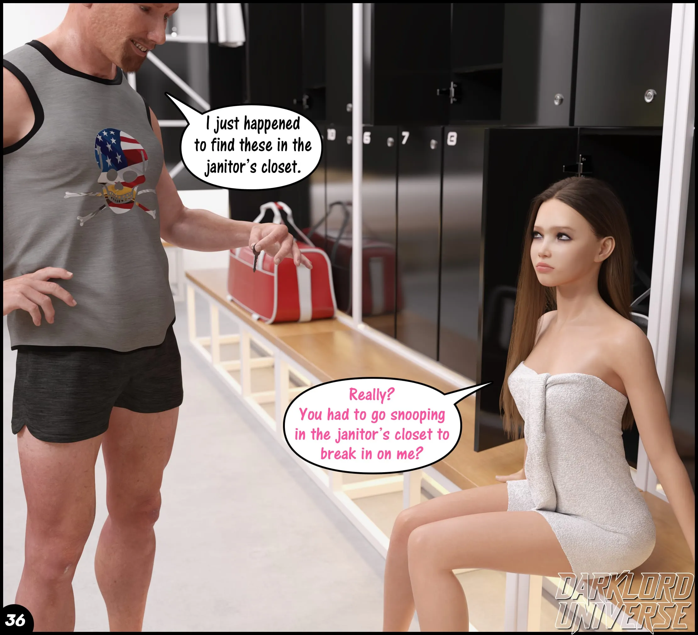 Natasha’s Workout [DarkLord] - 3 . Natasha's Workout - Chapter 3 [DarkLord] - Page 37