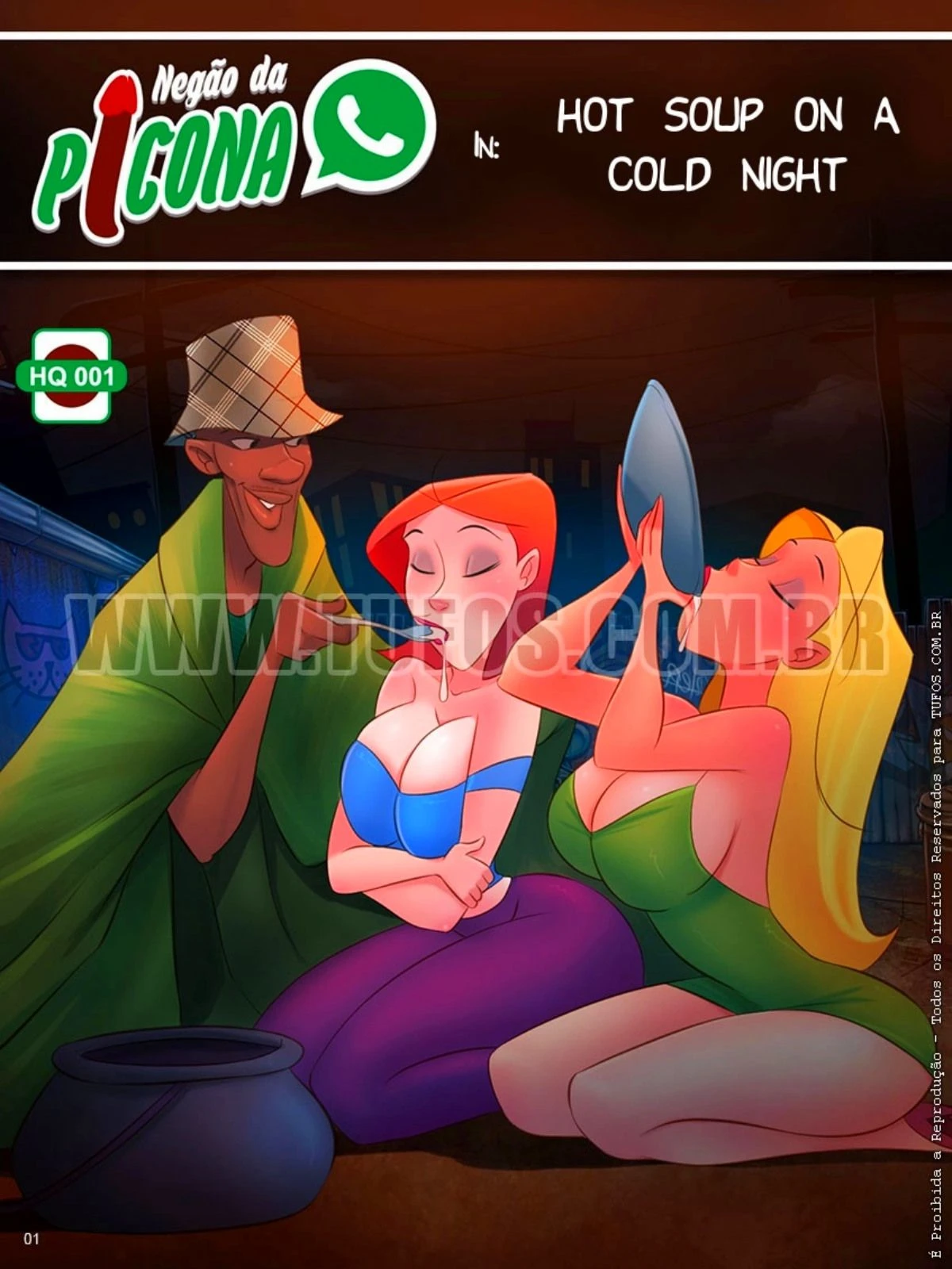 Negao Da Picona [WC | TF] - 1 . Negao Da Picona - Chapter 1 [WC - TF] - Page 1