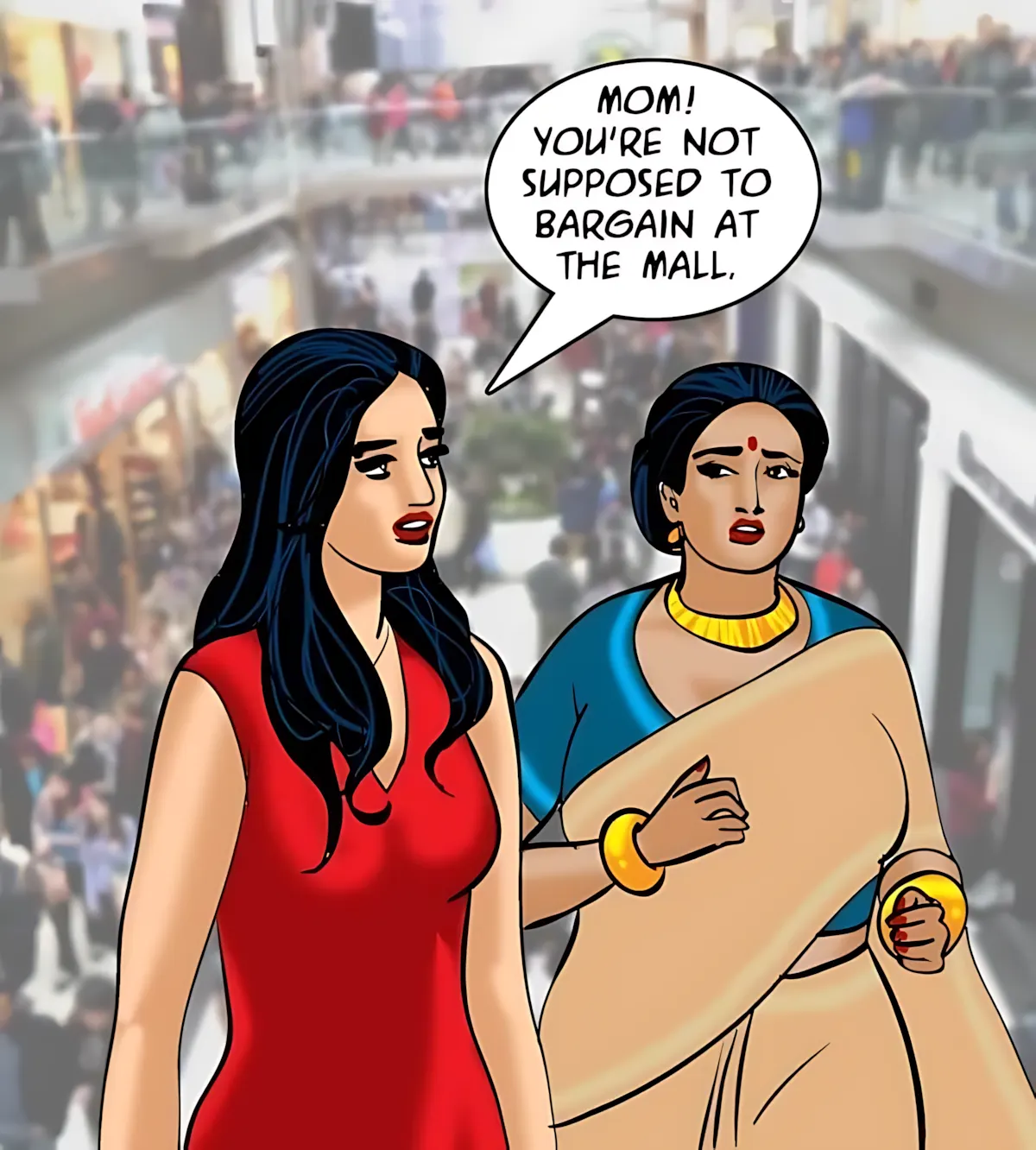 Velamma All Episodes Comics - 81 . Velamma - Episode 81 - The Salesman's Offer - Page 2