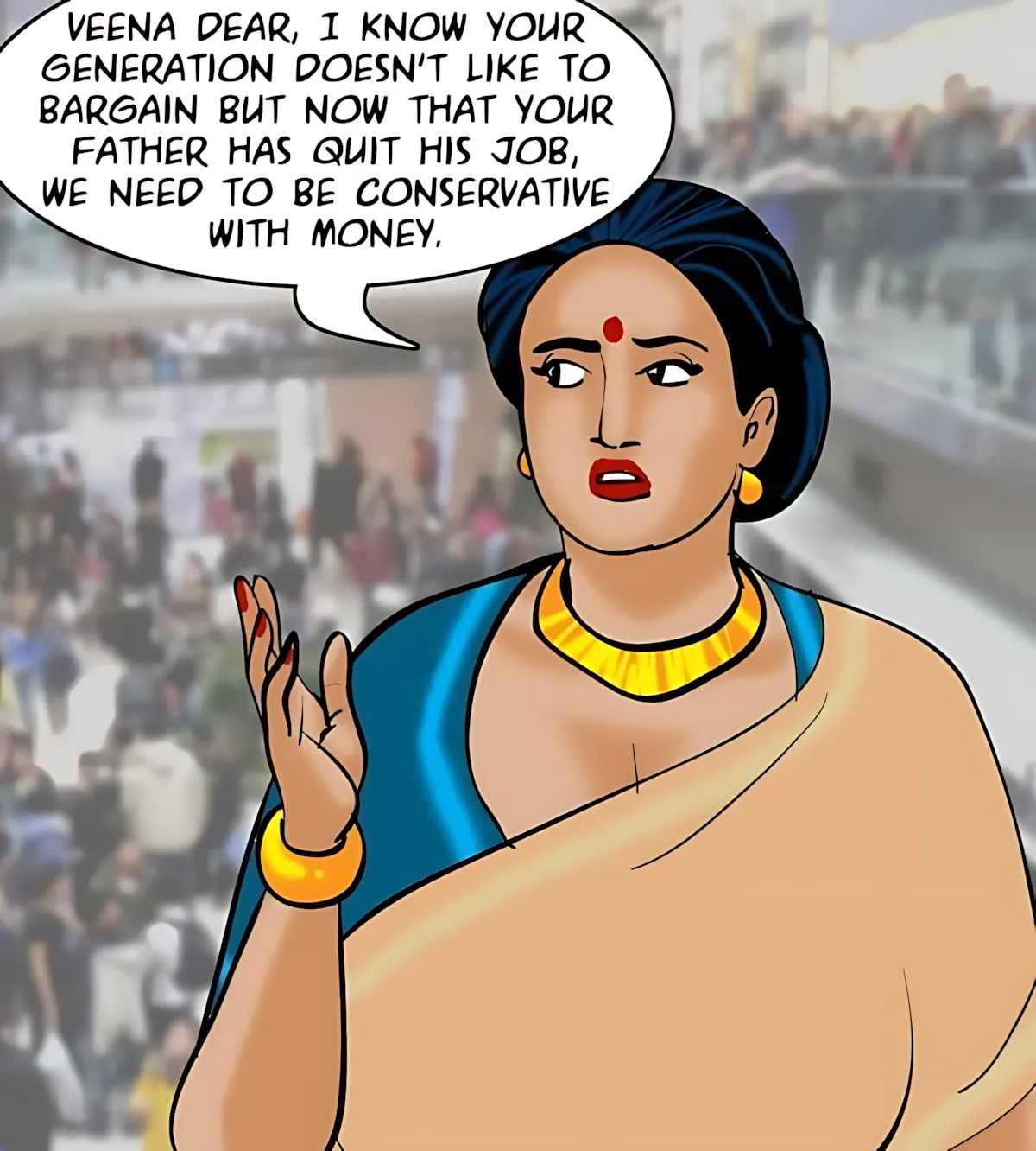 Velamma All Episodes Comics - 81 . Velamma - Episode 81 - The Salesman's Offer - Page 3