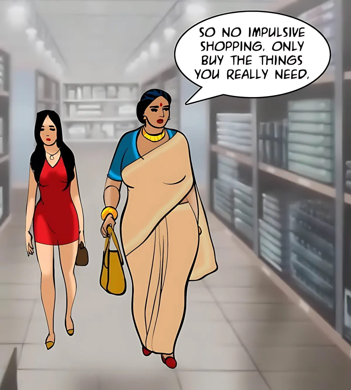 Velamma All Episodes Comics - 81 . Velamma - Episode 81 - The Salesman's Offer - Page 4