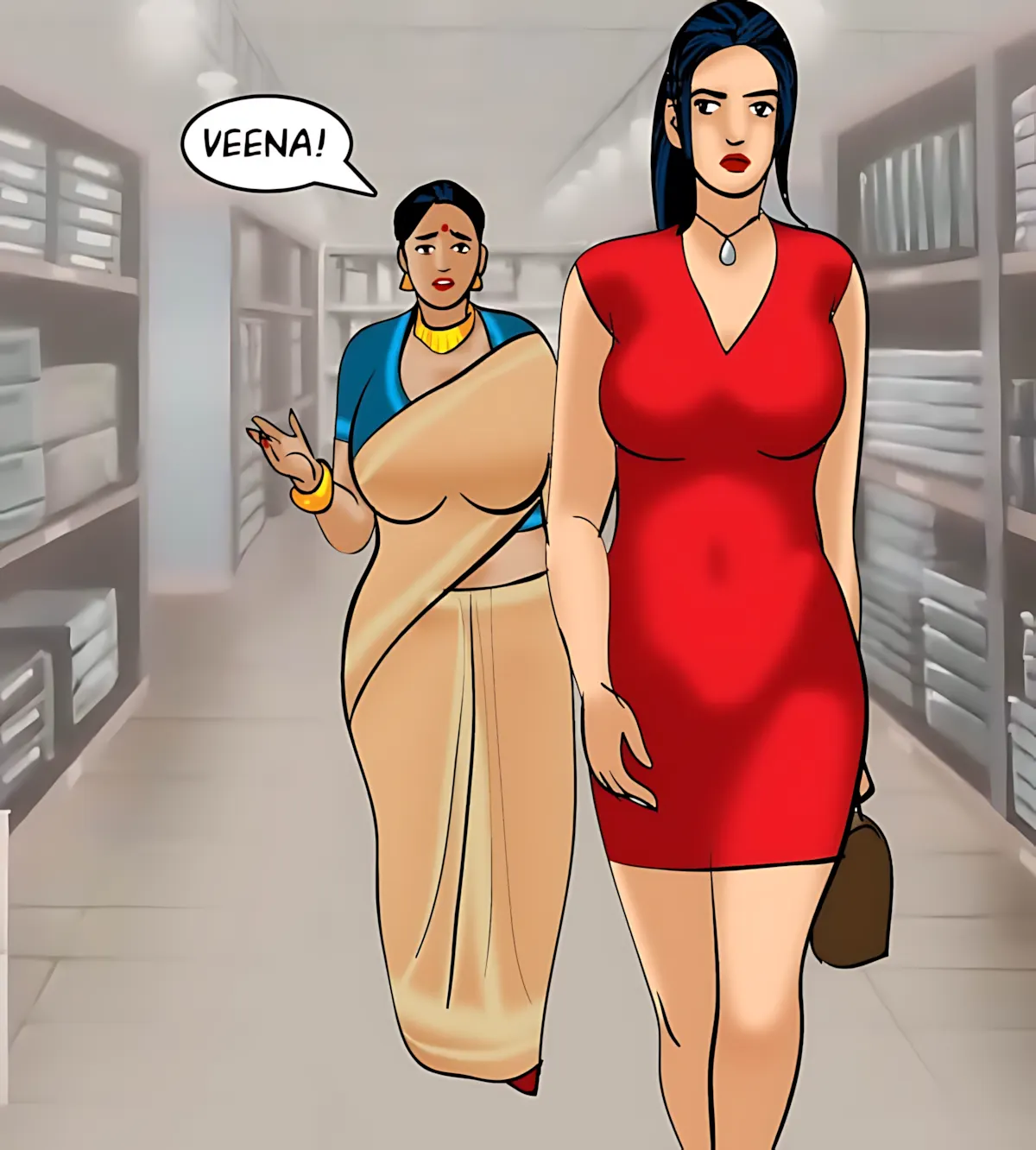 Velamma All Episodes Comics - 81 . Velamma - Episode 81 - The Salesman's Offer - Page 12