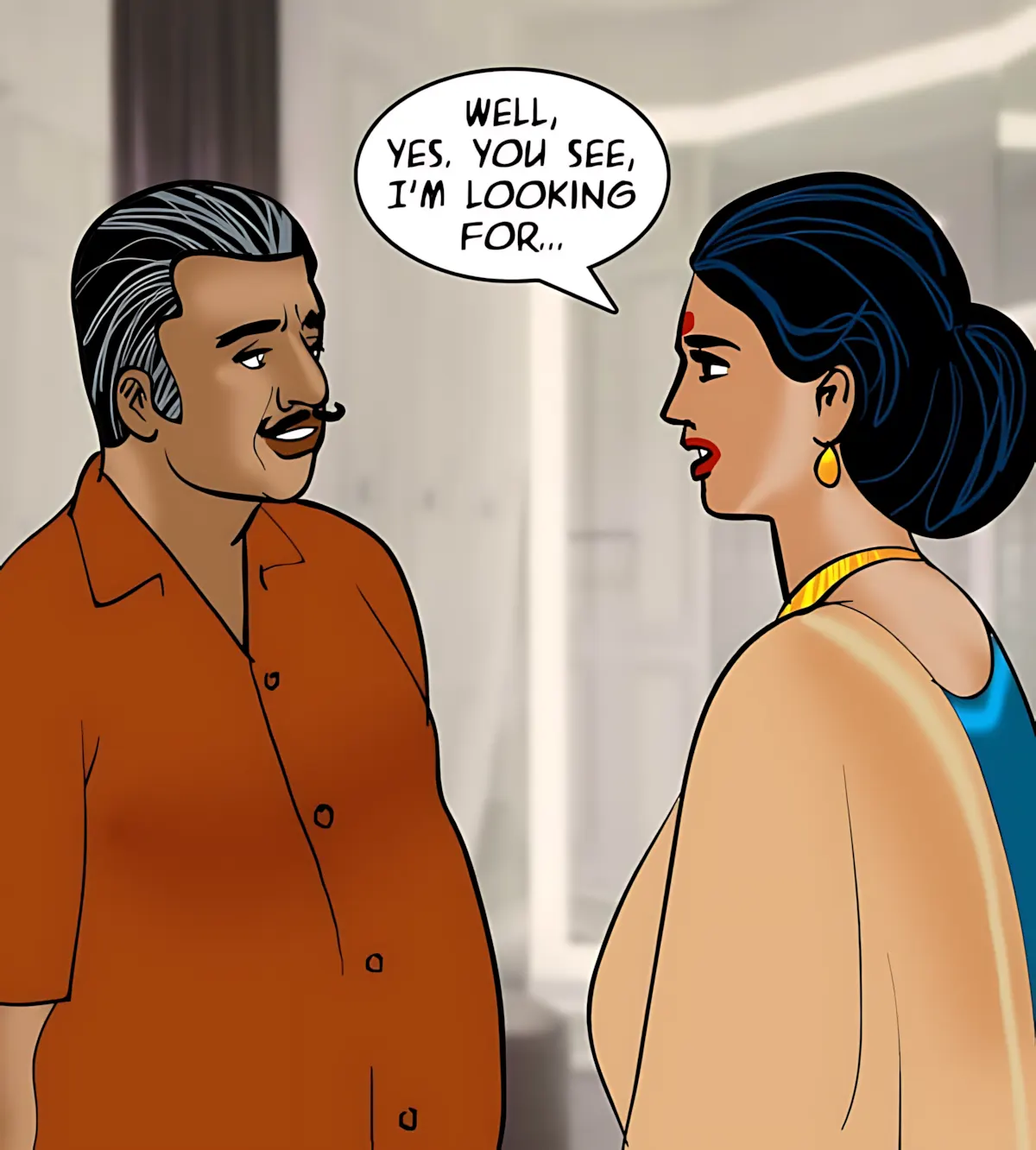 Velamma All Episodes Comics - 81 . Velamma - Episode 81 - The Salesman's Offer - Page 15