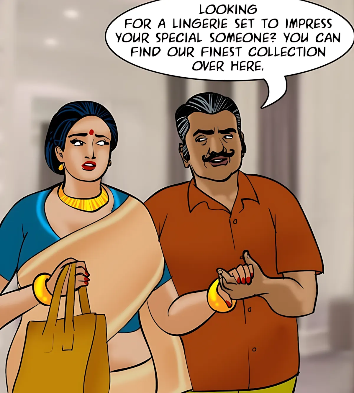 Velamma All Episodes Comics - 81 . Velamma - Episode 81 - The Salesman's Offer - Page 16