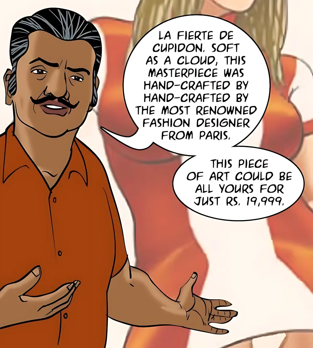 Velamma All Episodes Comics - 81 . Velamma - Episode 81 - The Salesman's Offer - Page 21