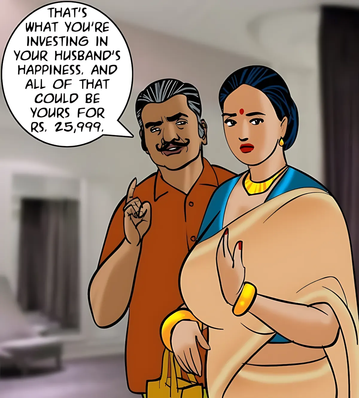 Velamma All Episodes Comics - 81 . Velamma - Episode 81 - The Salesman's Offer - Page 30